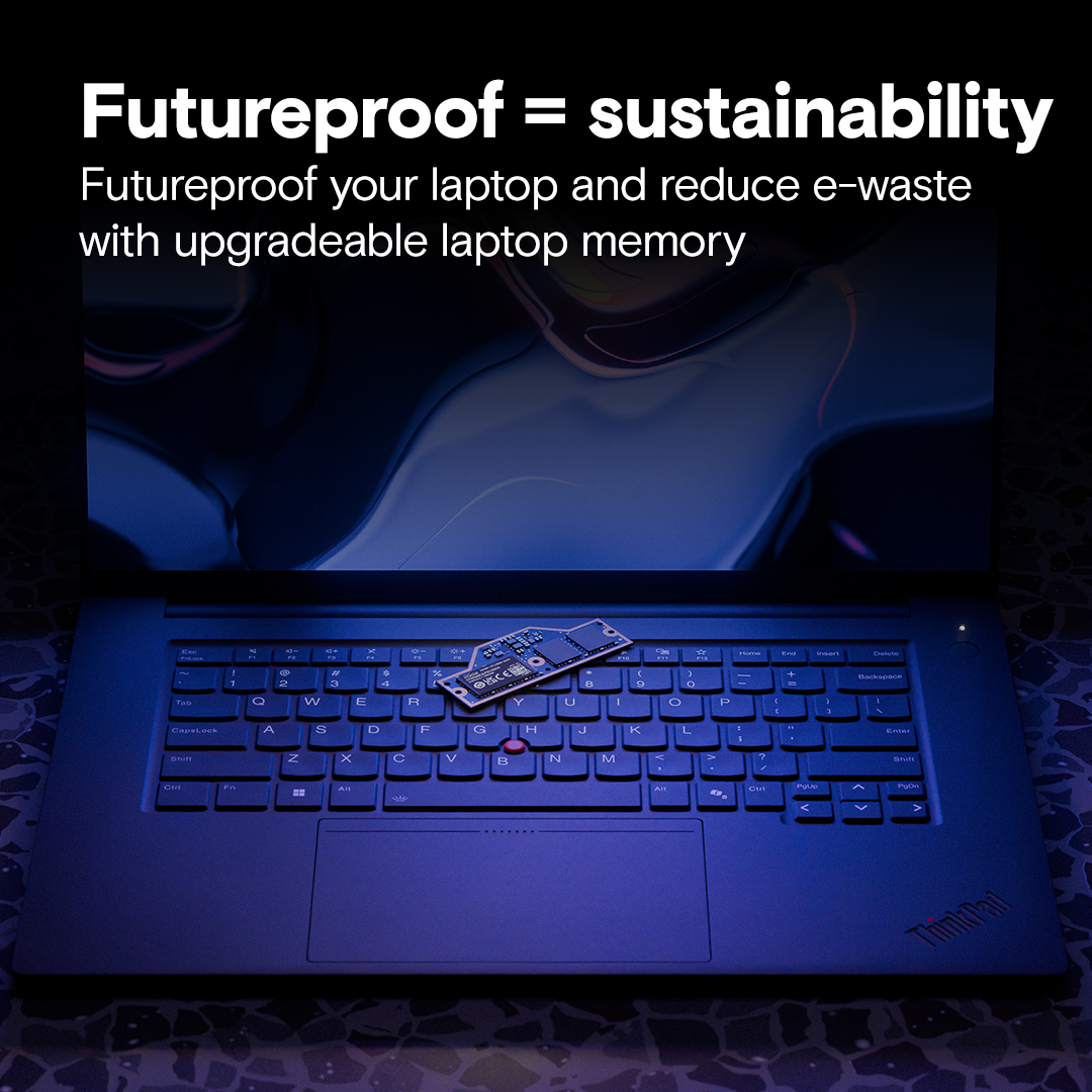 Crucial 32GB LPCAMM2 LPDDR5X- 7500 memory | CT32G75C2LP5X