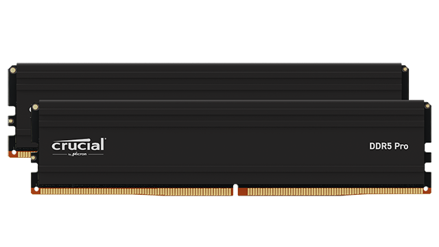 Crucial Pro 32GB Kit (16GBx2) DDR5-5600 UDIMM | CP2K16G56C46U5