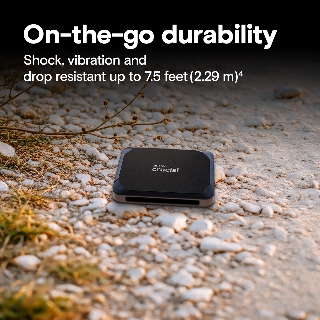 Crucial X9 2TB Portable SSD | CT2000X9SSD9 | crucial.com