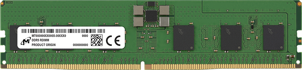 Micron 16GB DDR5-4800 RDIMM 1Rx8 CL40 | MTC10F1084S1RC48BA1R