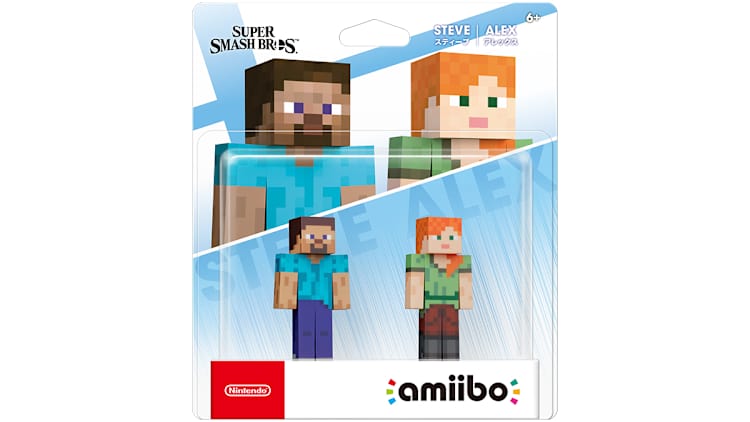amiibo™ - Steve + Alex 2-pack - Super Smash Bros. Series