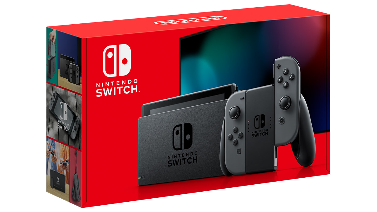 Nintendo Switch - Gray + Gray Joy-Con - Hardware - Nintendo