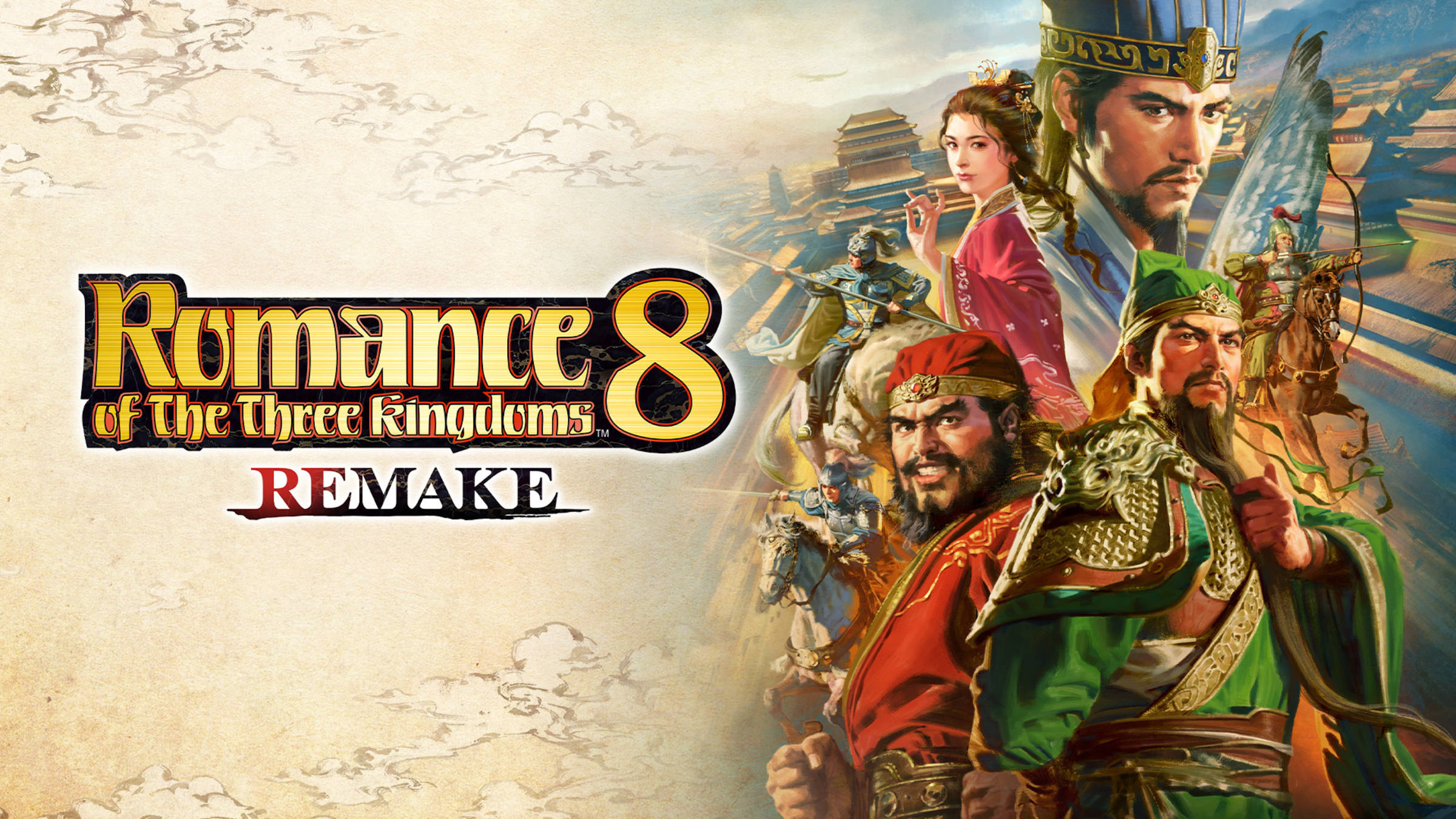 ROMANCE OF THE THREE KINGDOMS 8 REMAKE for Nintendo Switch