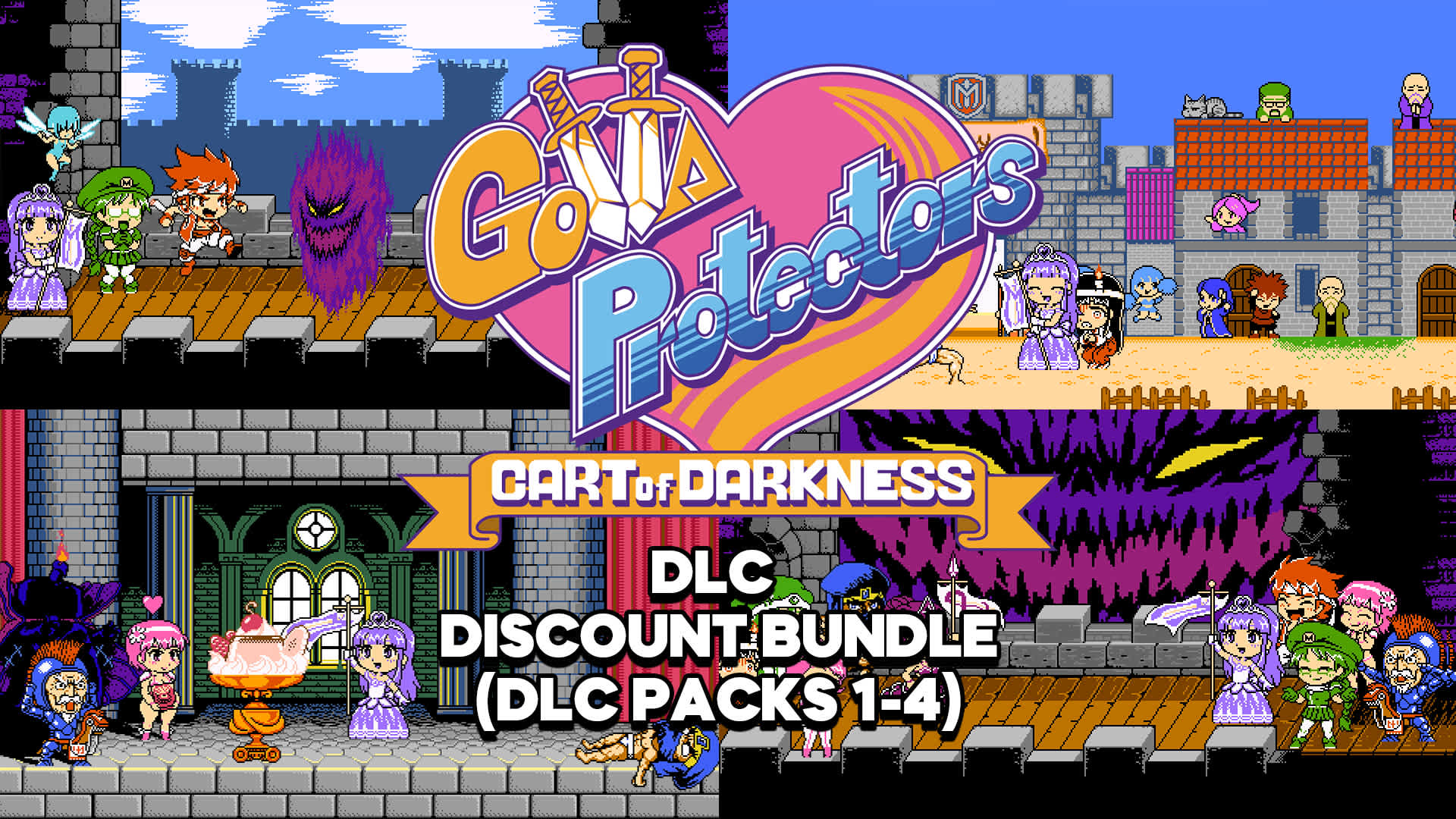 Gotta Protectors: Cart of Darkness DLC Discount Bundle (DLC Packs