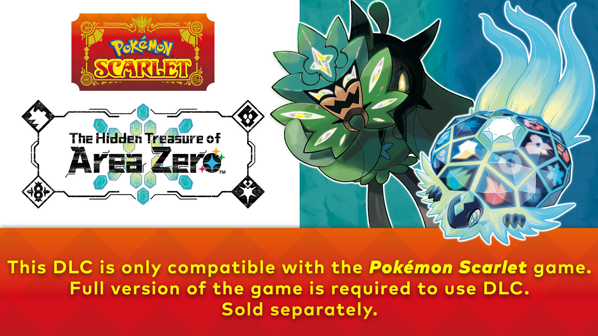 The Hidden Treasure of Area Zero DLC for Pokémon™ Scarlet for