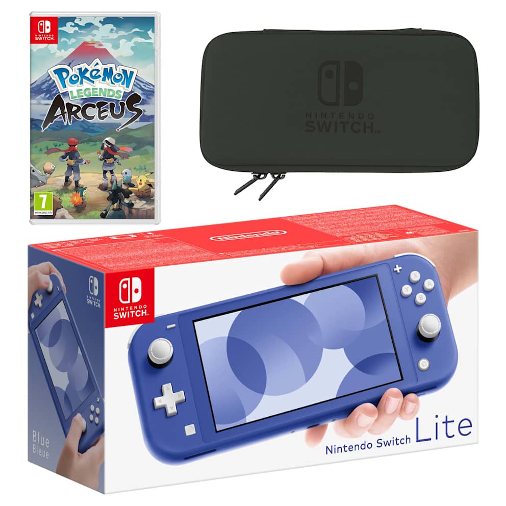 Nintendo Switch Lite (Blue) Pokémon Legends: Arceus Pack - My