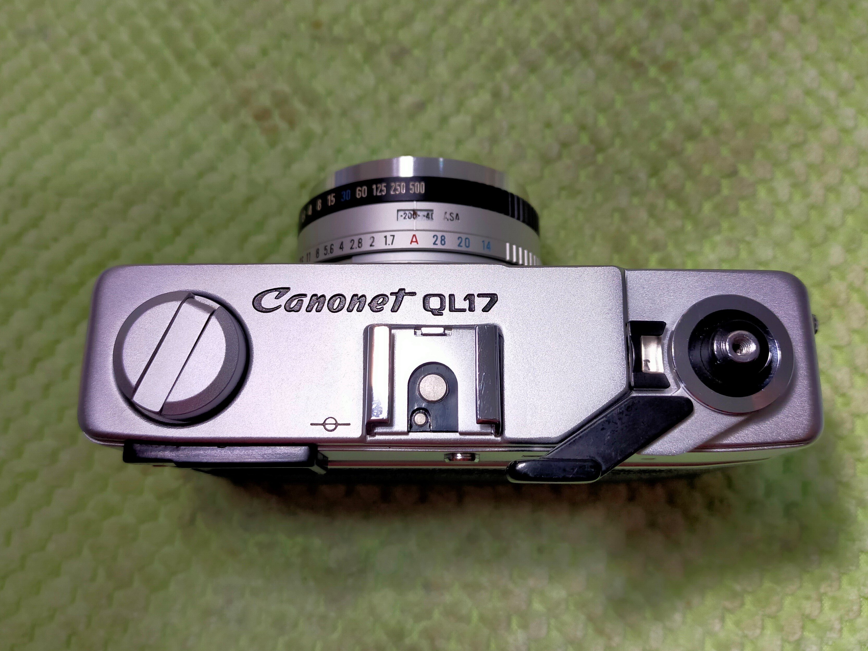 Canon New Canonet QL17の分解｜フィルムカメラ修理のアクアカメラ