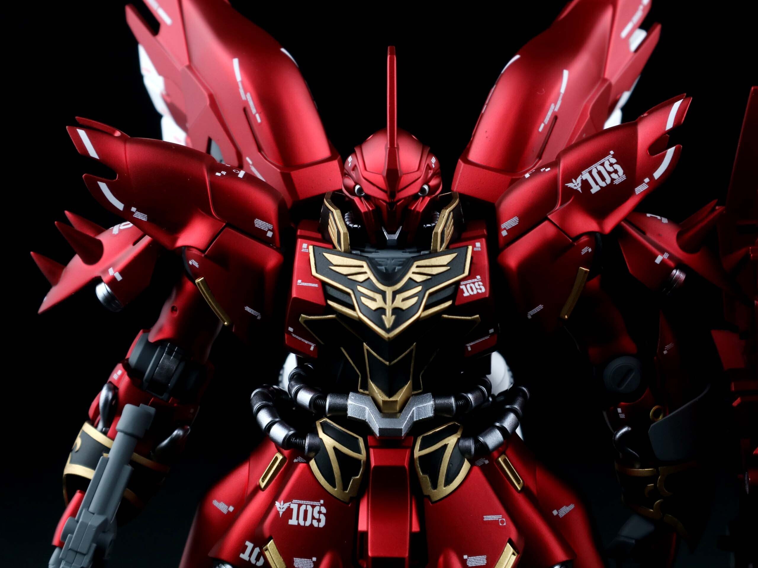 つや消しキャンディ塗装で「HGUCシナンジュ」をより美しく。｜ジンの