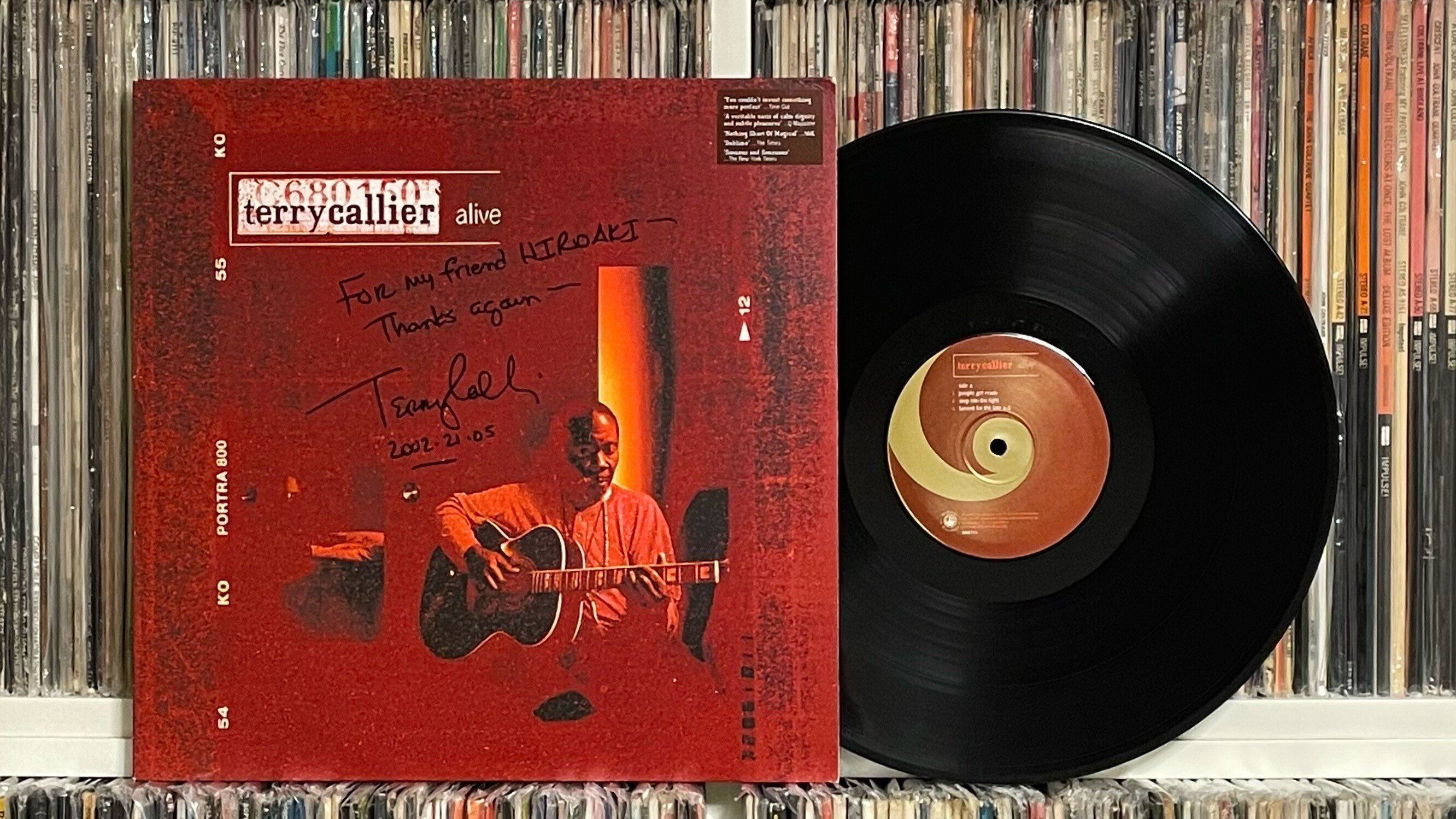 テリー・キャリアー ～サイン入りレコードA to Z （Donuts版） 第45回