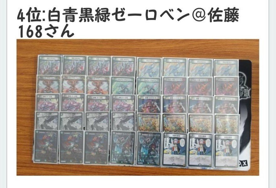 ゼーロベン CS4位｜いろは