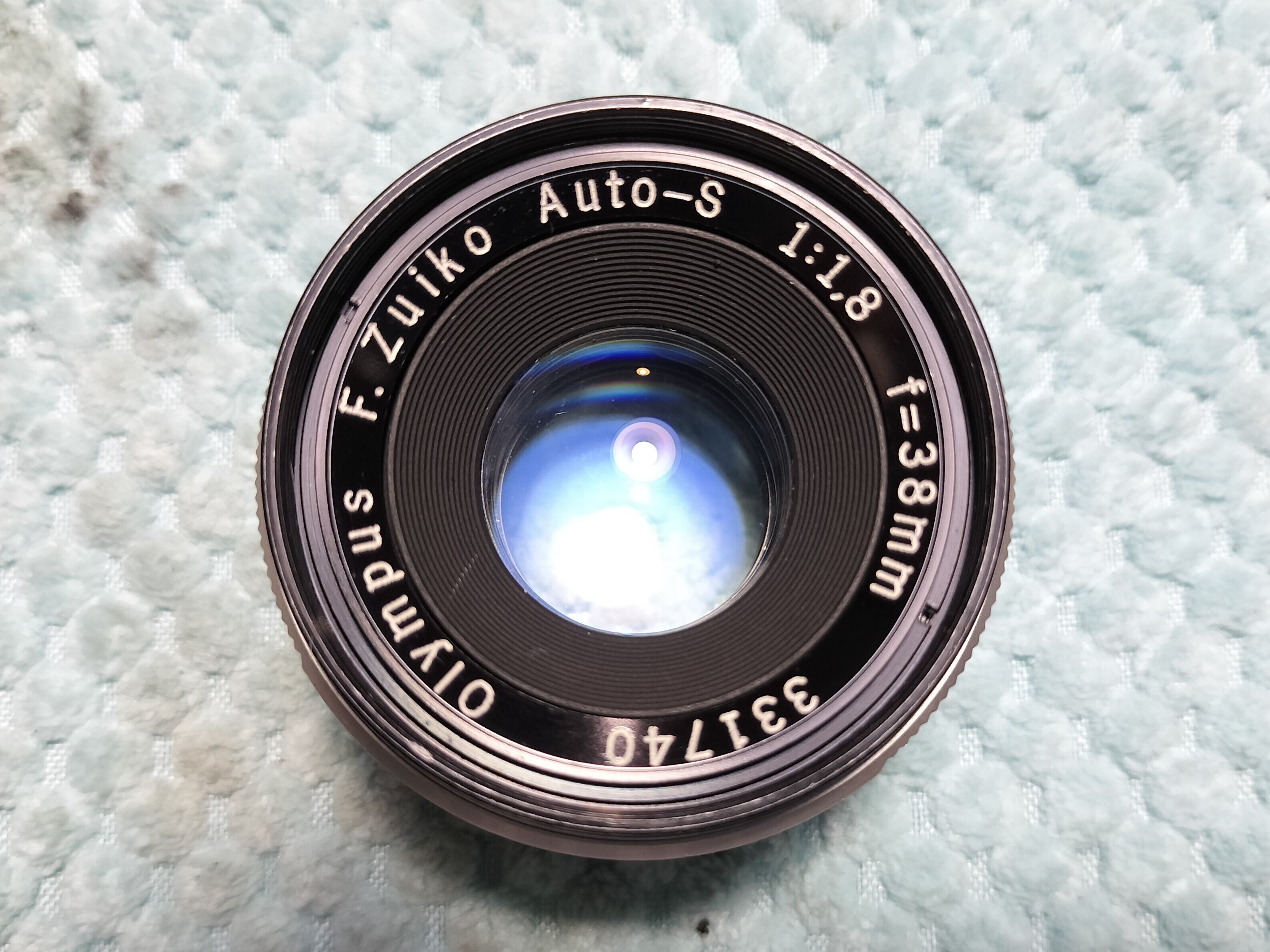 Olympus F.Zuiko 38mm F/1.8 ペンF用レンズの分解｜フィルムカメラ修理