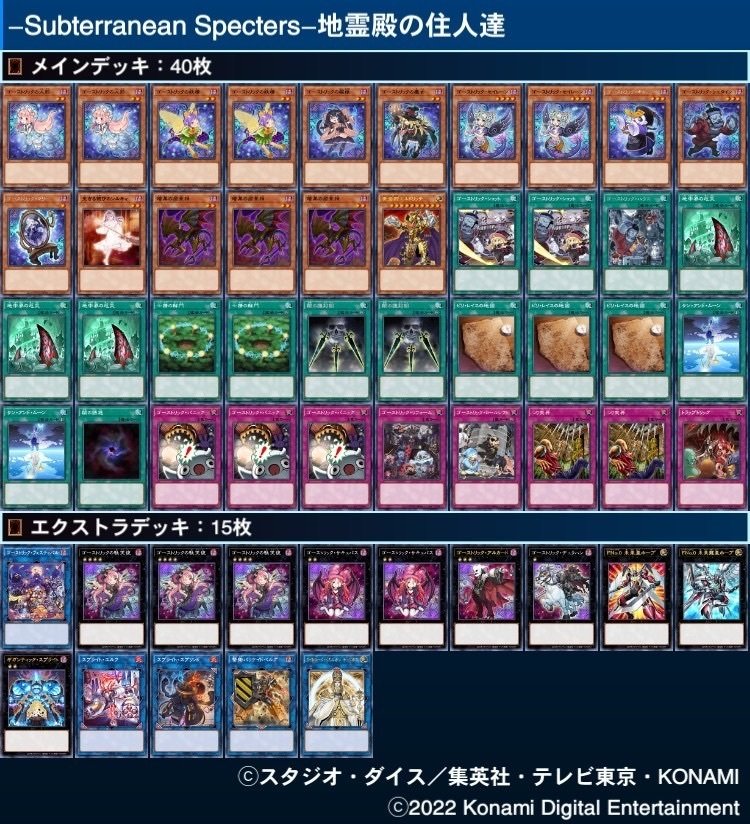 遊戯王/カジュアル/ランクマ】「展開型ゴーストリック」デッキ解説