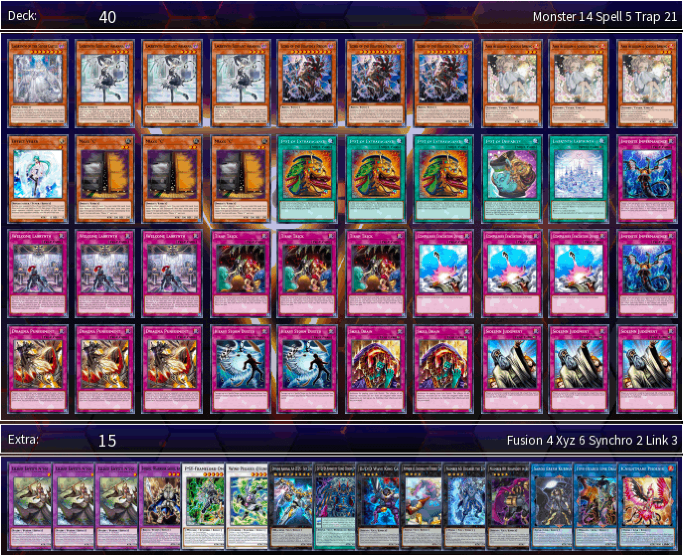 遊戯王OCG ラビュリンスデッキ 高レアリティ 遊戯王 ラビュリンス