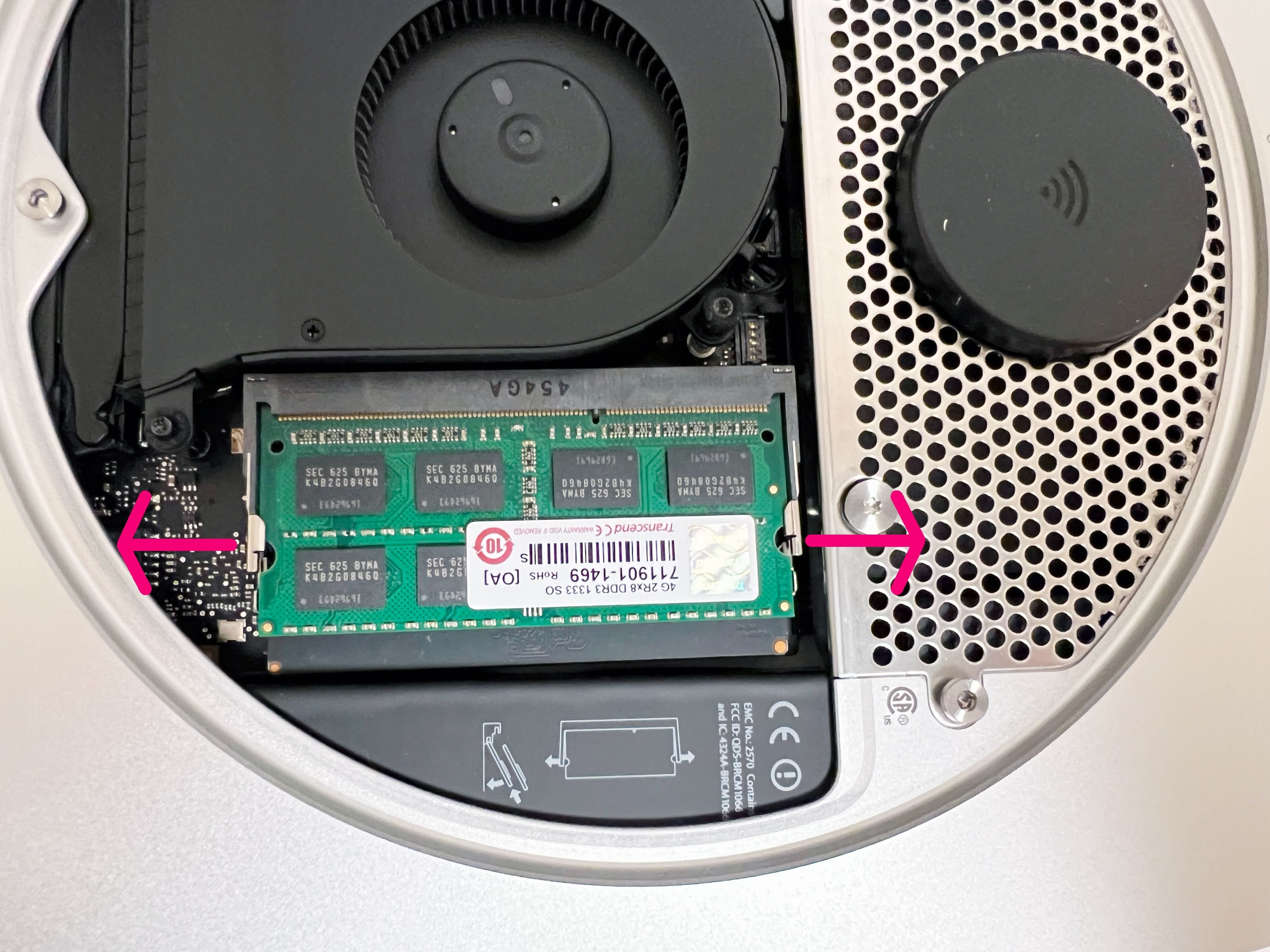 Mac mini (Late 2012)にメモリを増設｜blolabo