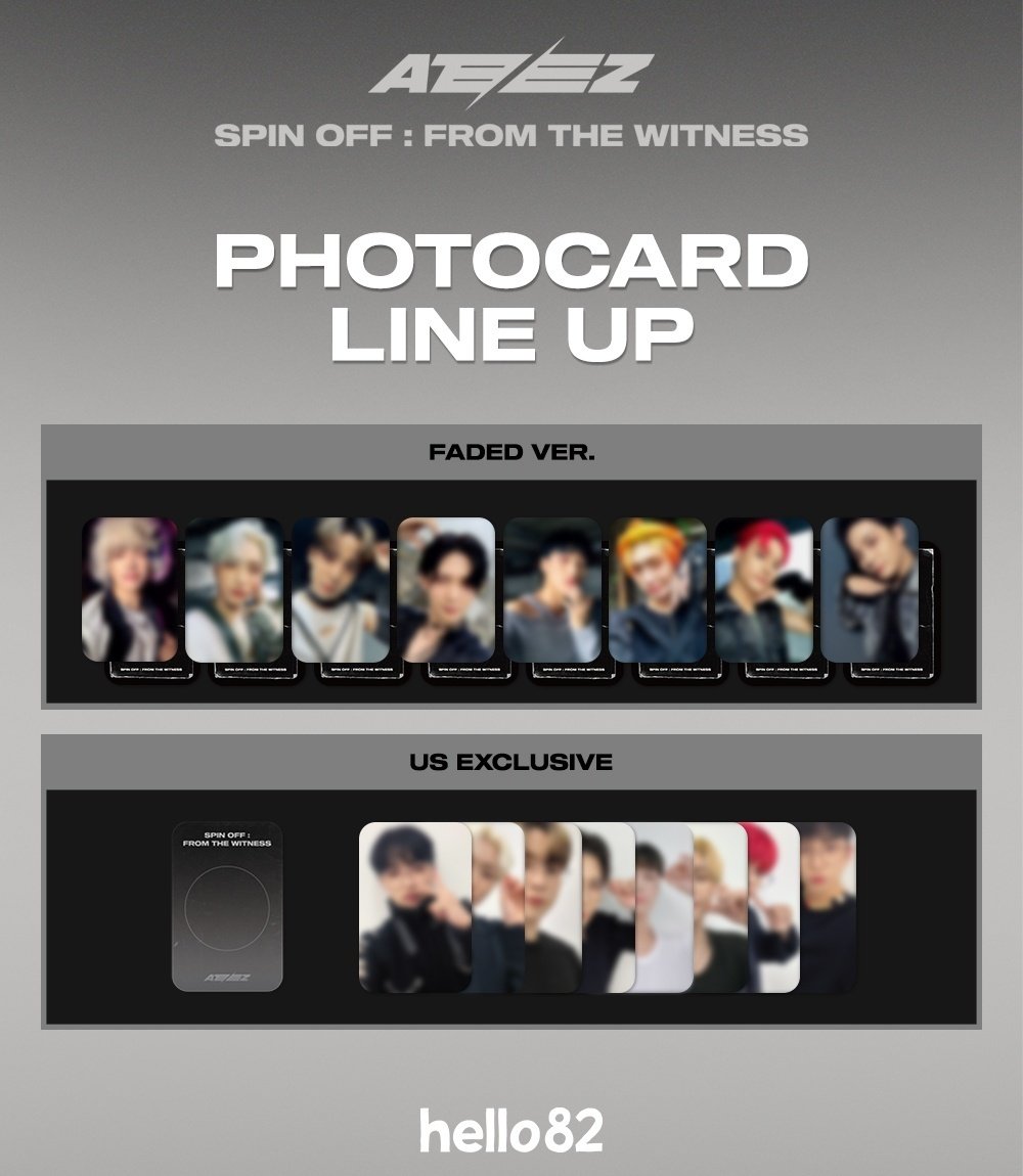 ATEEZ SPIN OFF : FROM THE WITNESS 店舗別特典まとめ｜umi