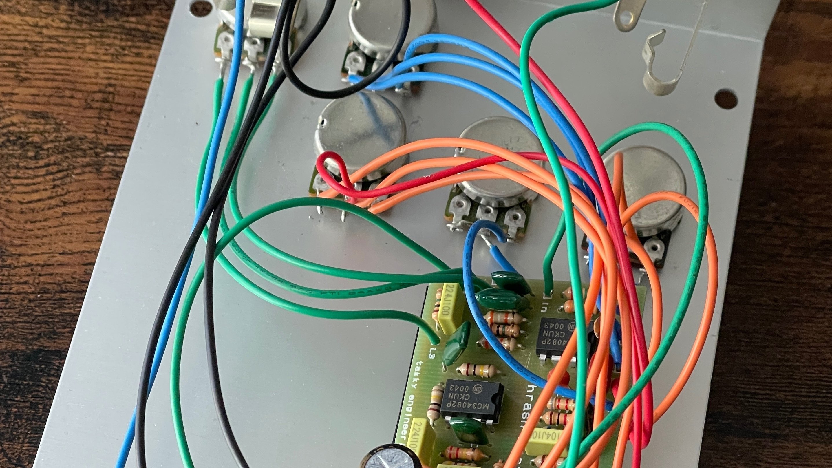 制作雑記 -Marshall Shred Master Clone-｜Fake