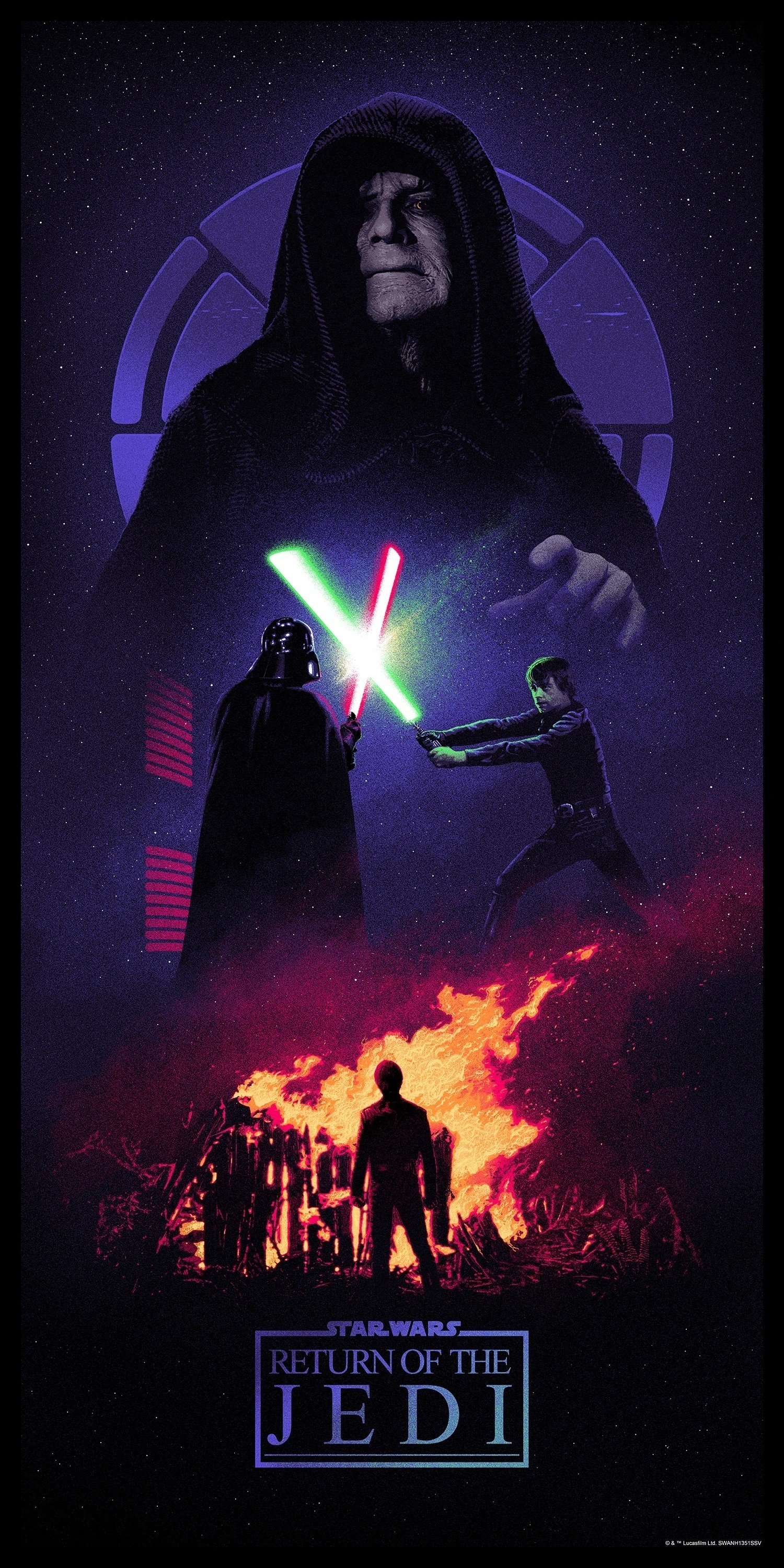 Star Wars Trilogy - Variant SET」アートポスターのご紹介｜FAVART