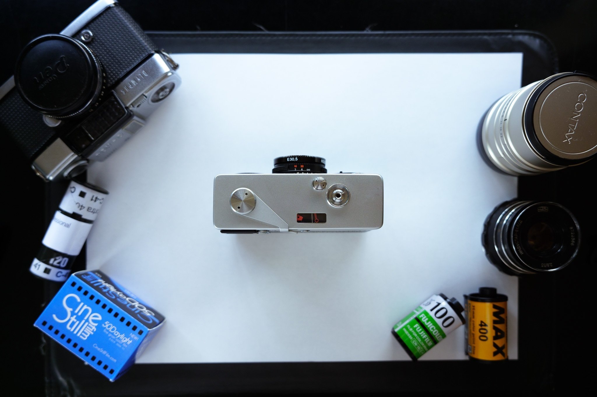 ☆ジャンク☆外観綺麗 Rollei 35 ローライ35 シンガポール ＃214