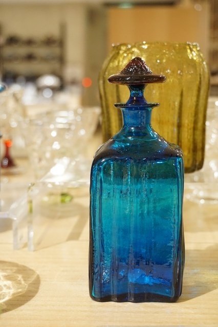 西川孝次の吹き硝子』明日から！ジェイアール名古屋タカシマヤ器のある