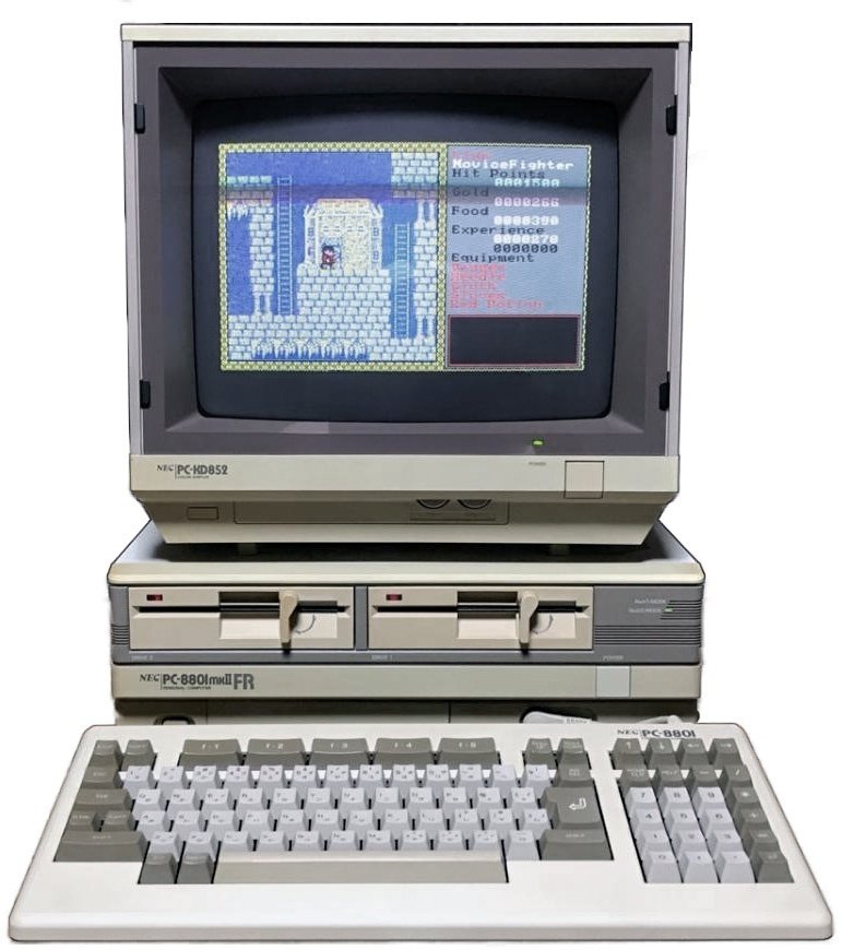 私的ゲーム史2 PC-8801mkⅡFR｜nekomantle