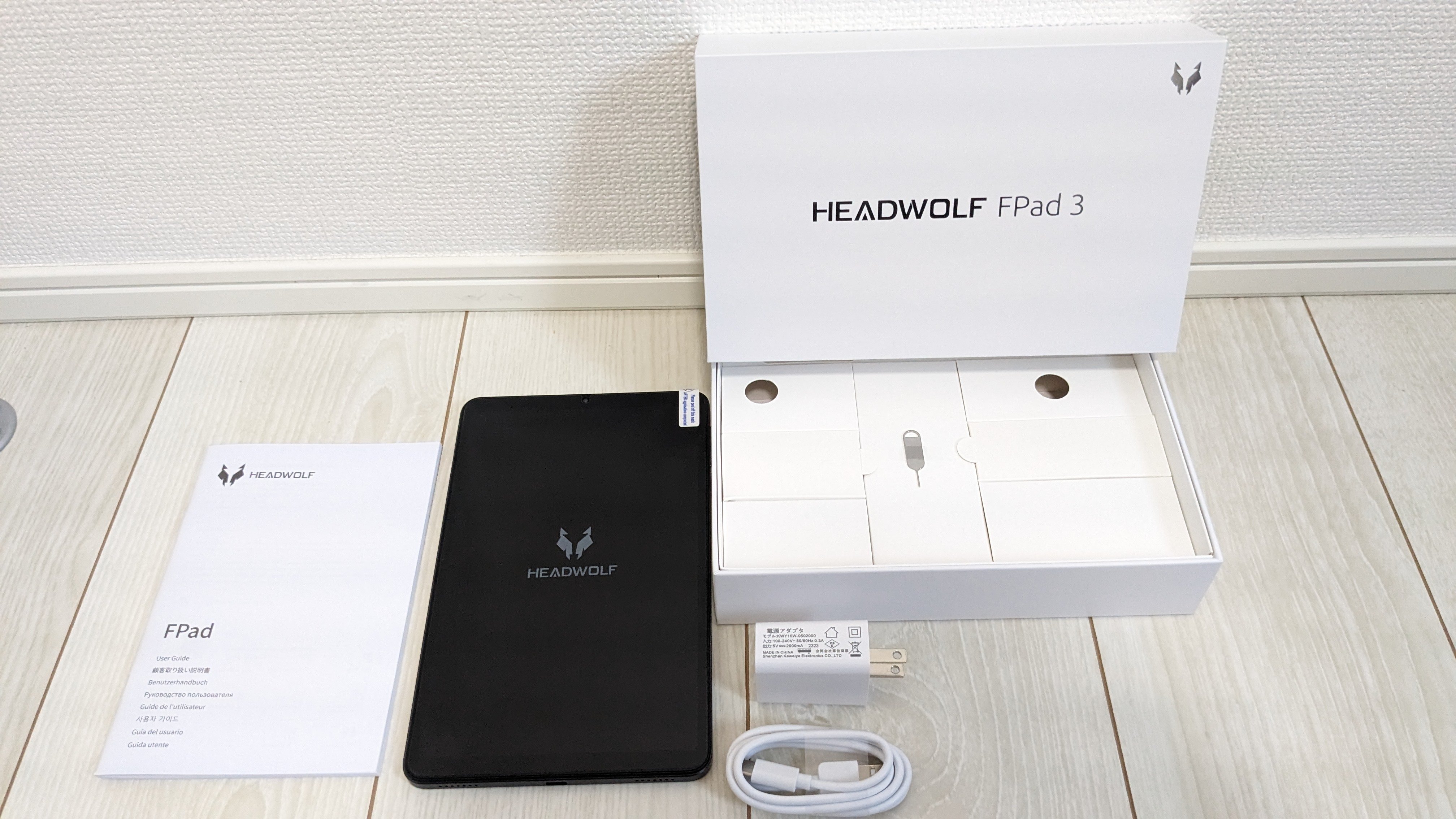 コスパ最強！！8インチタブレットHeadwolf Fpad3実機レビュー｜カンダ