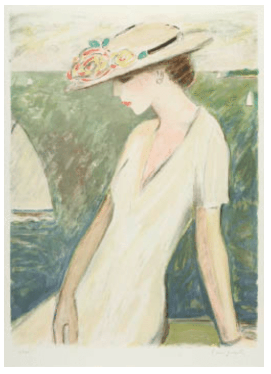 J. P. カシニョール】 版画 / リトグラフ 「月曜日の朝」 査定 買取