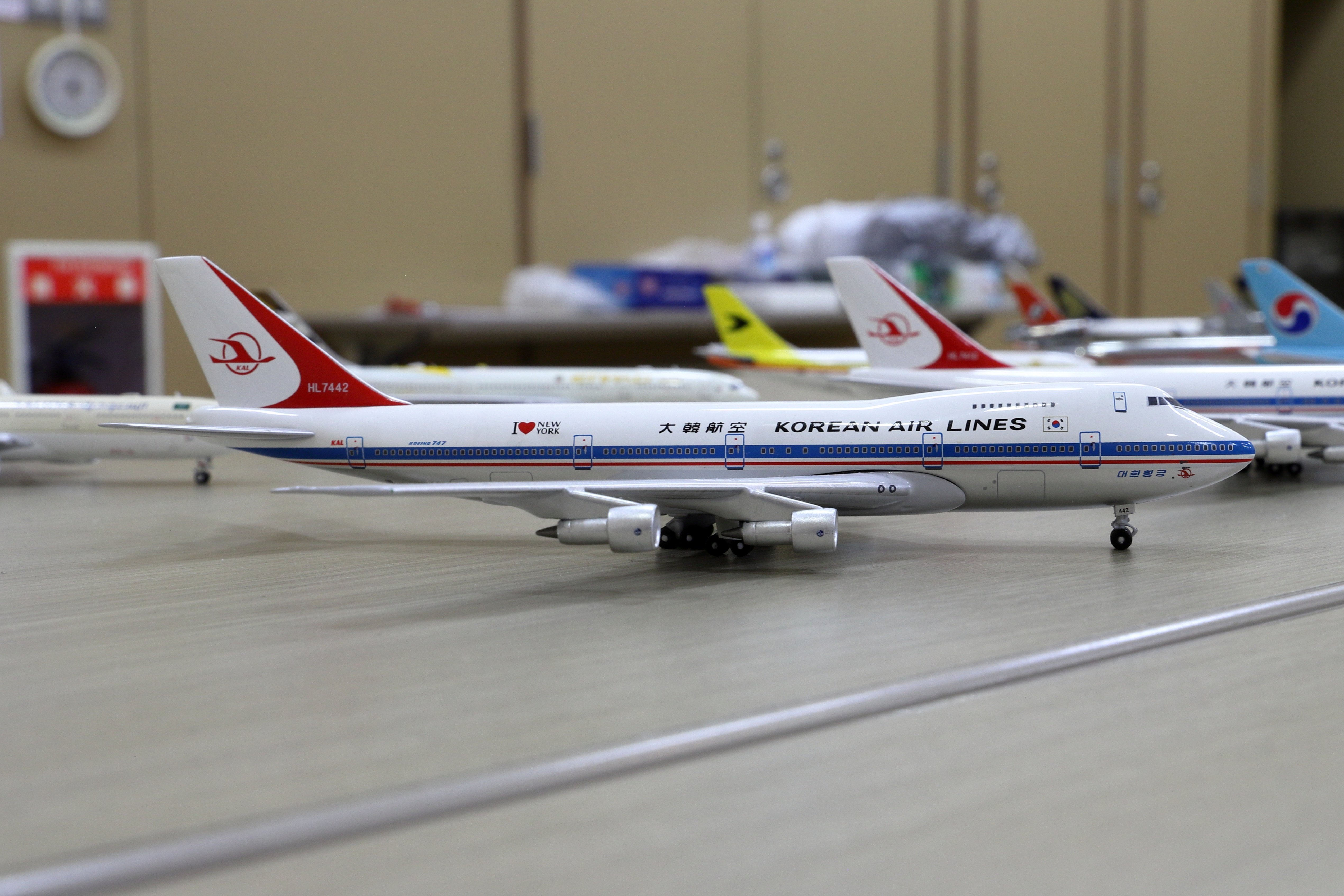 1/400 Bigbird Korean Air Cargo Boeing 747-200F HL7408｜Aviation