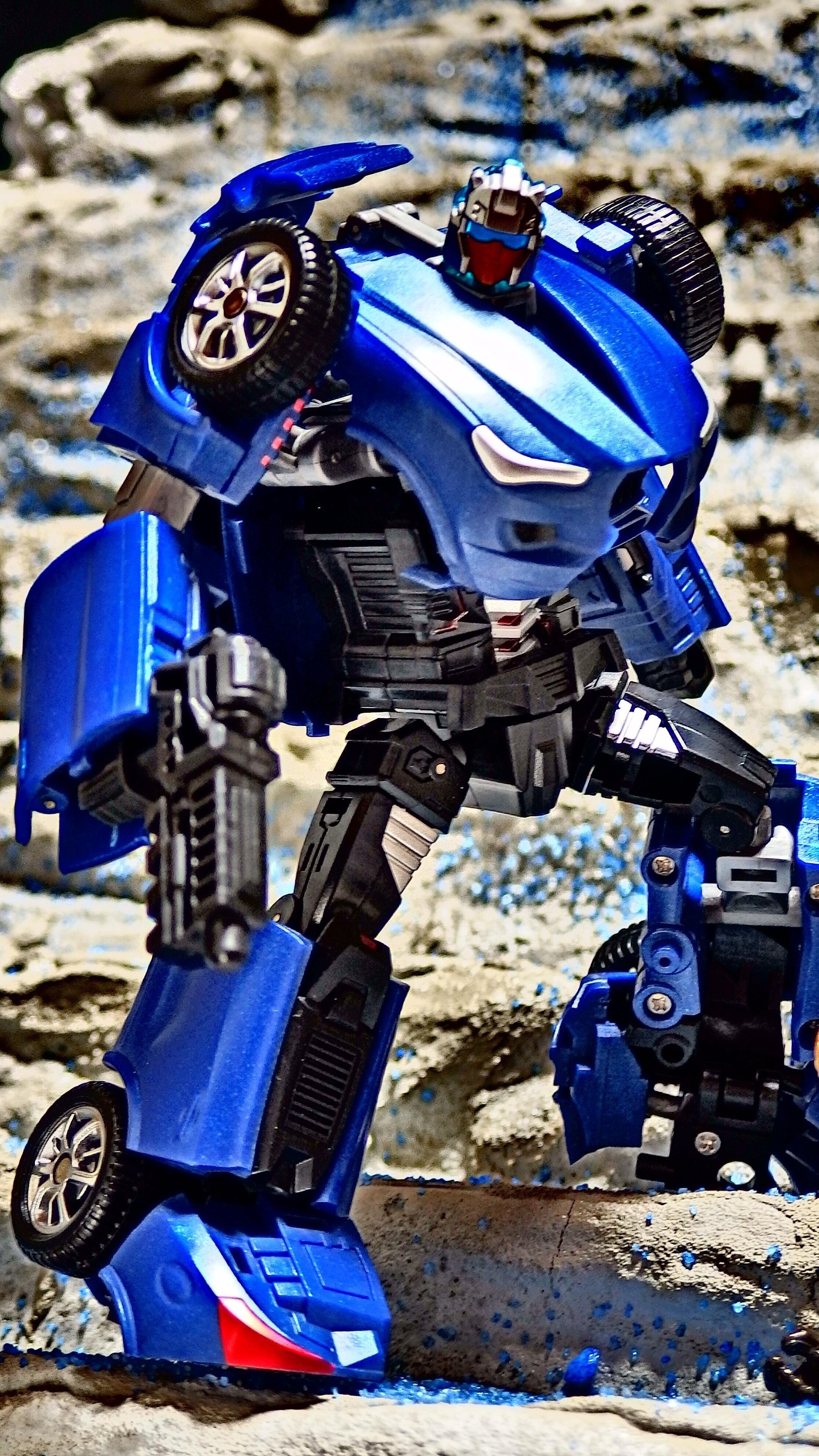 変形ロボ][非正規TF]ジオラマ玩具レビュー372 ランウェイ 破壊員