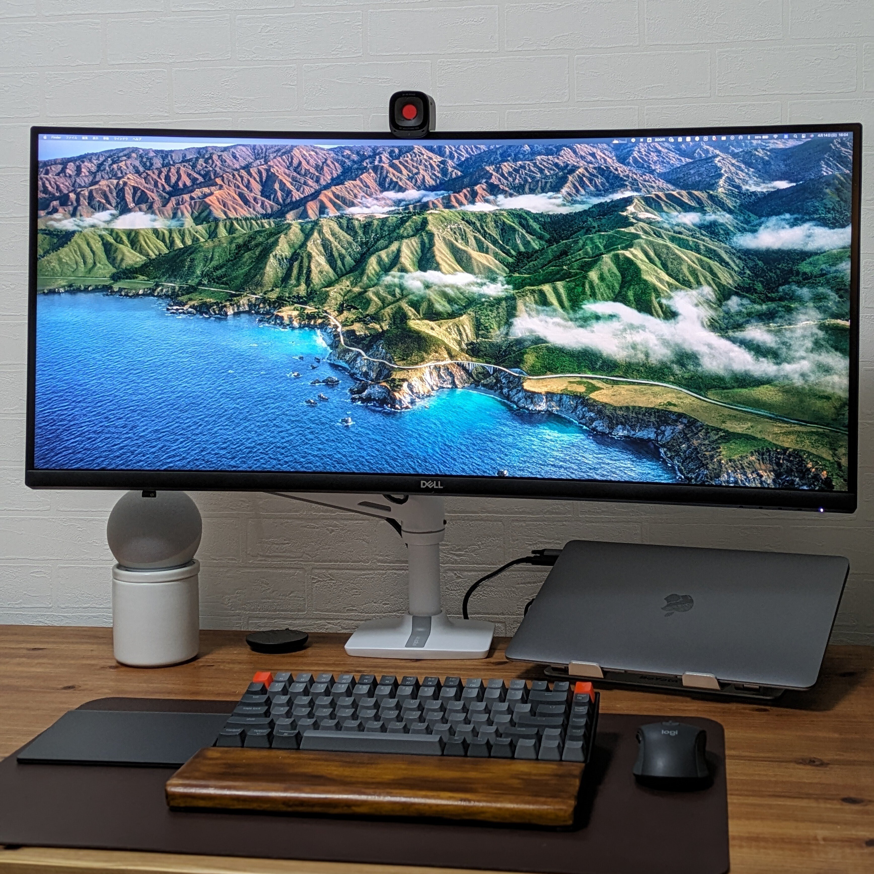 モニター 液晶ディスプレイ 34インチ アーム メカニズム式 PC