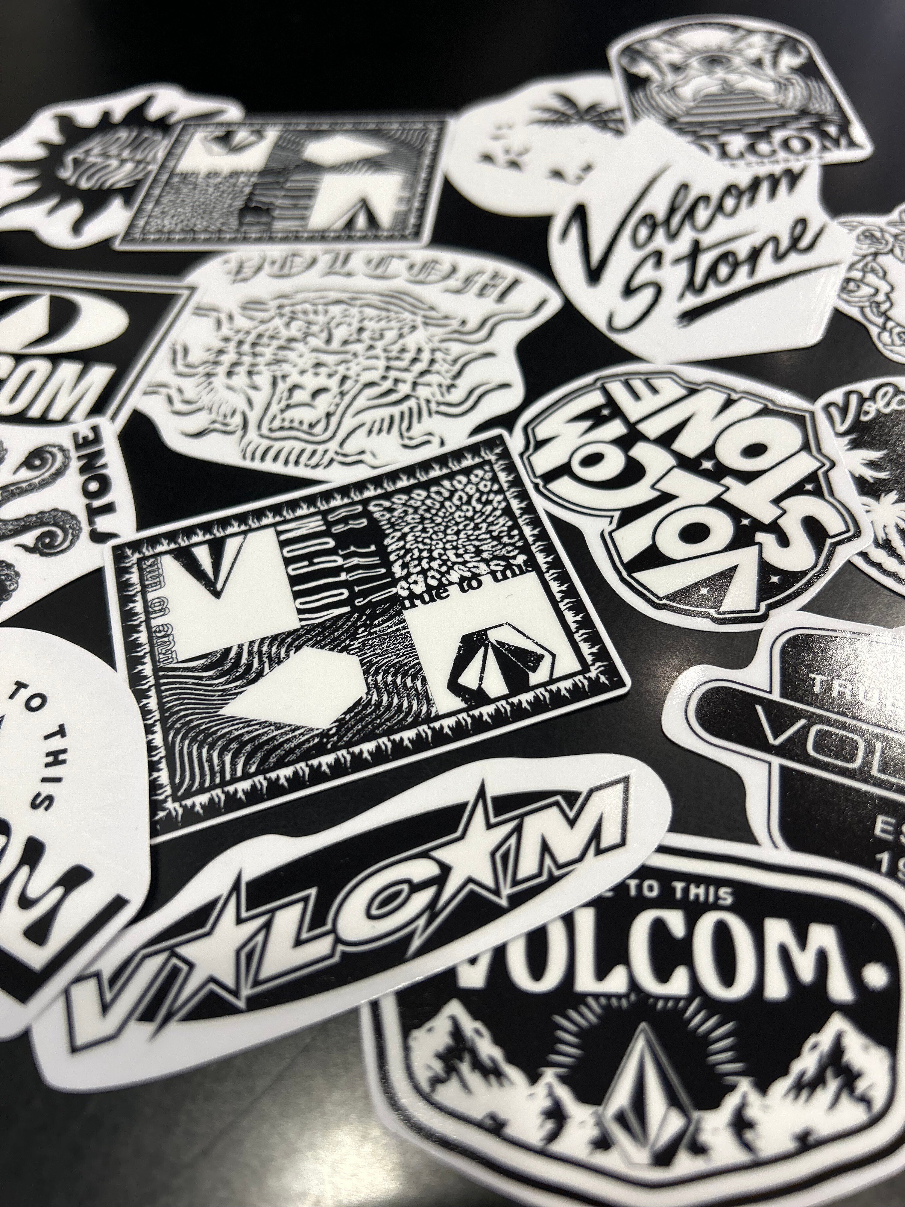 VOLCOM VOLCOM ステッカー ステッカー 40点 ボルコム まとめ売り 髑髏