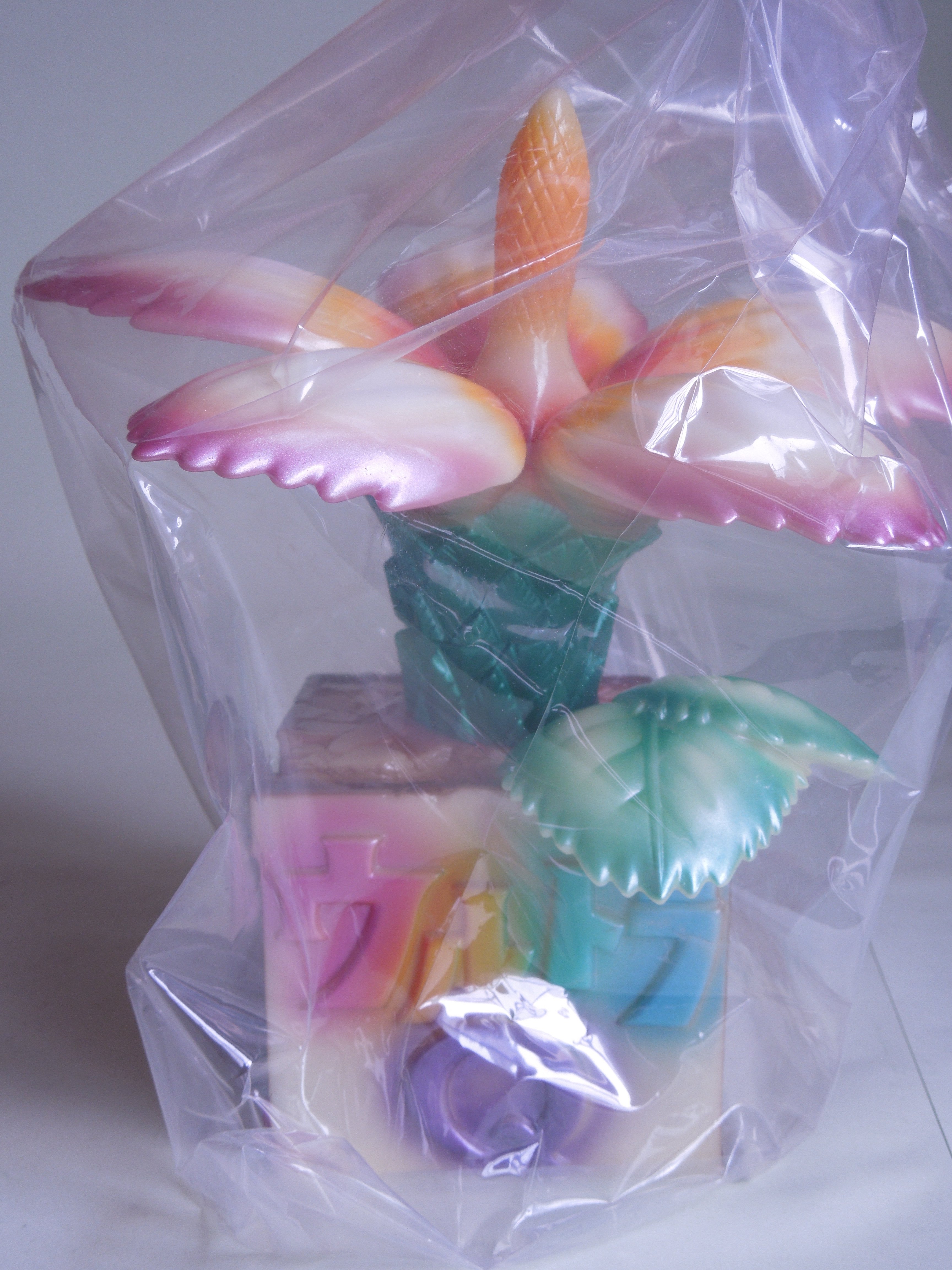 M1号製 スタンダード・ソフビ マンモス・フラワー カラバリ｜ゆる