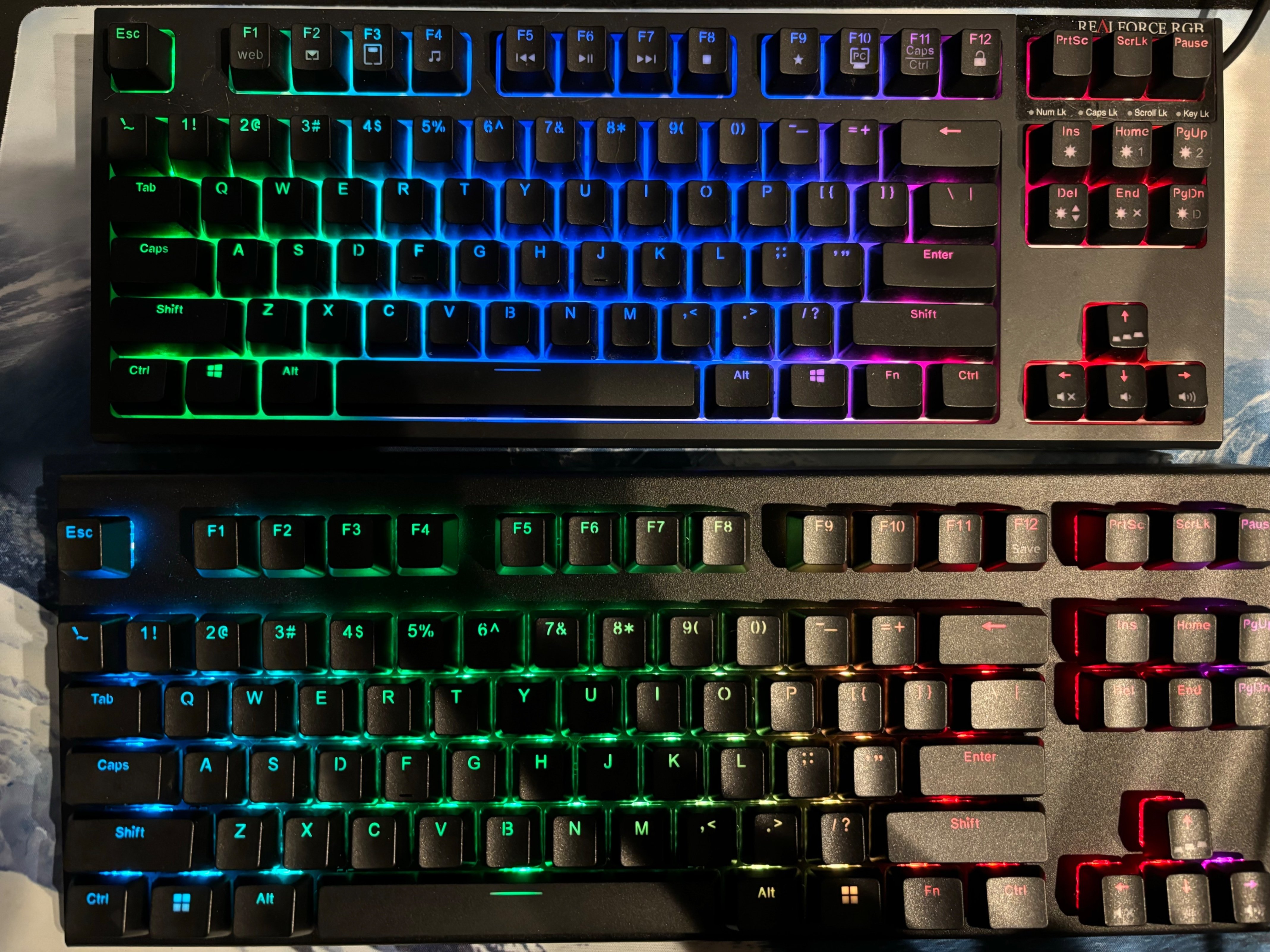 東プレ REALFORCE RGB TKL 日本語キーボード 中古東プレ REALFORCE RGB
