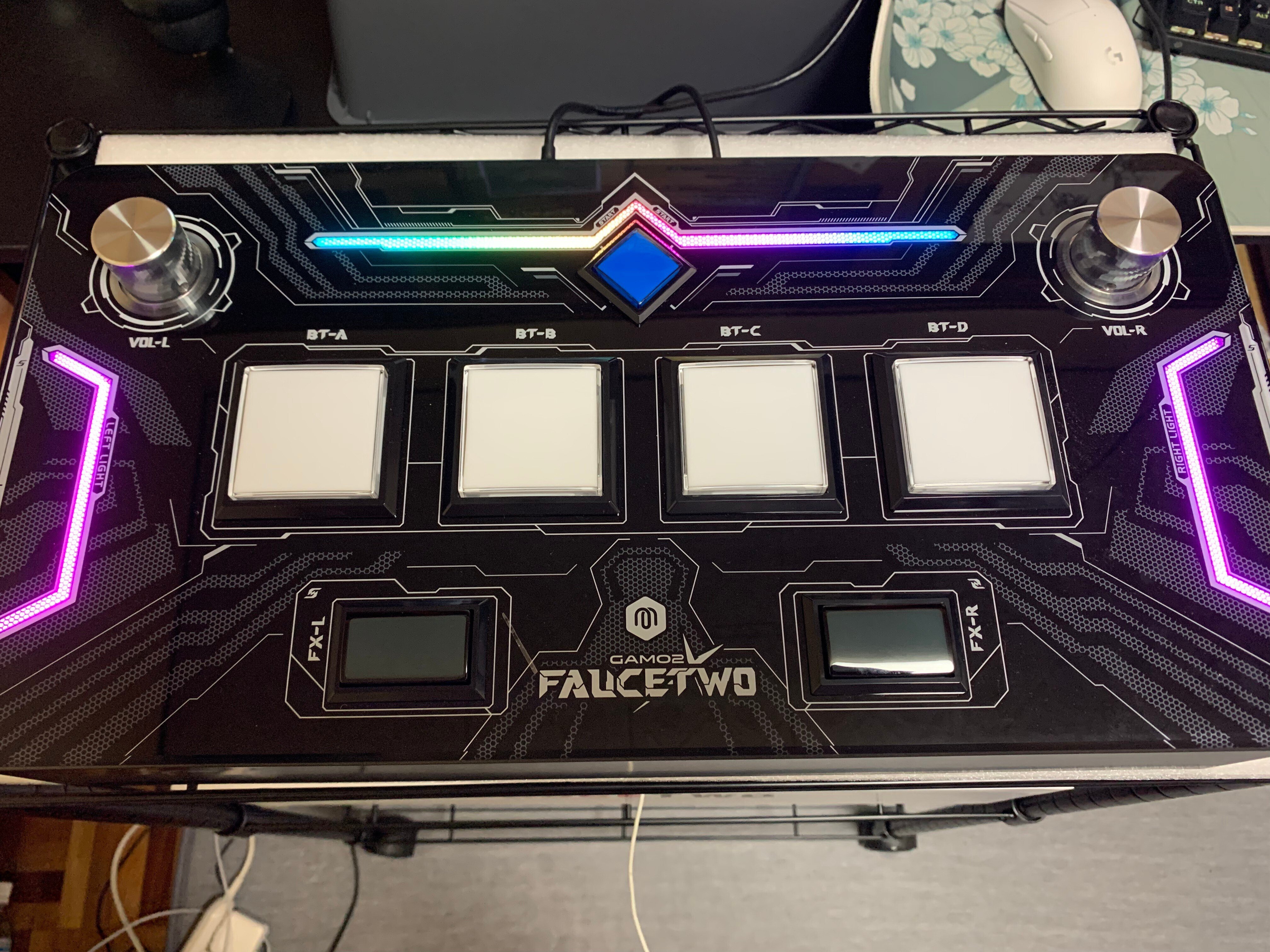 FAUCETWO PLUS EGskin 三和ボタン ボルテコン FAUCETWO+