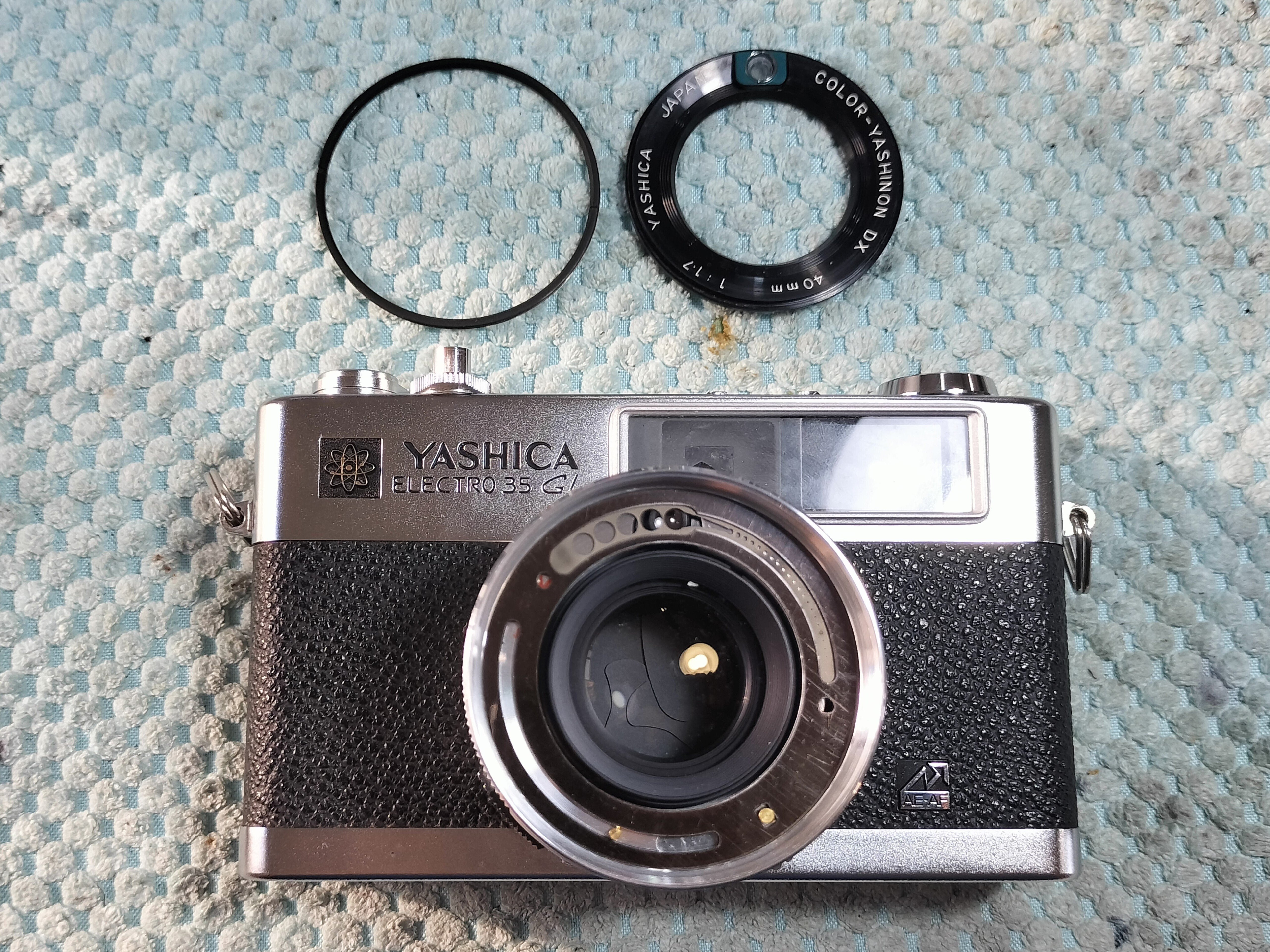 ヤシカエレクトロ35 GLの分解｜フィルムカメラ修理のアクアカメラ
