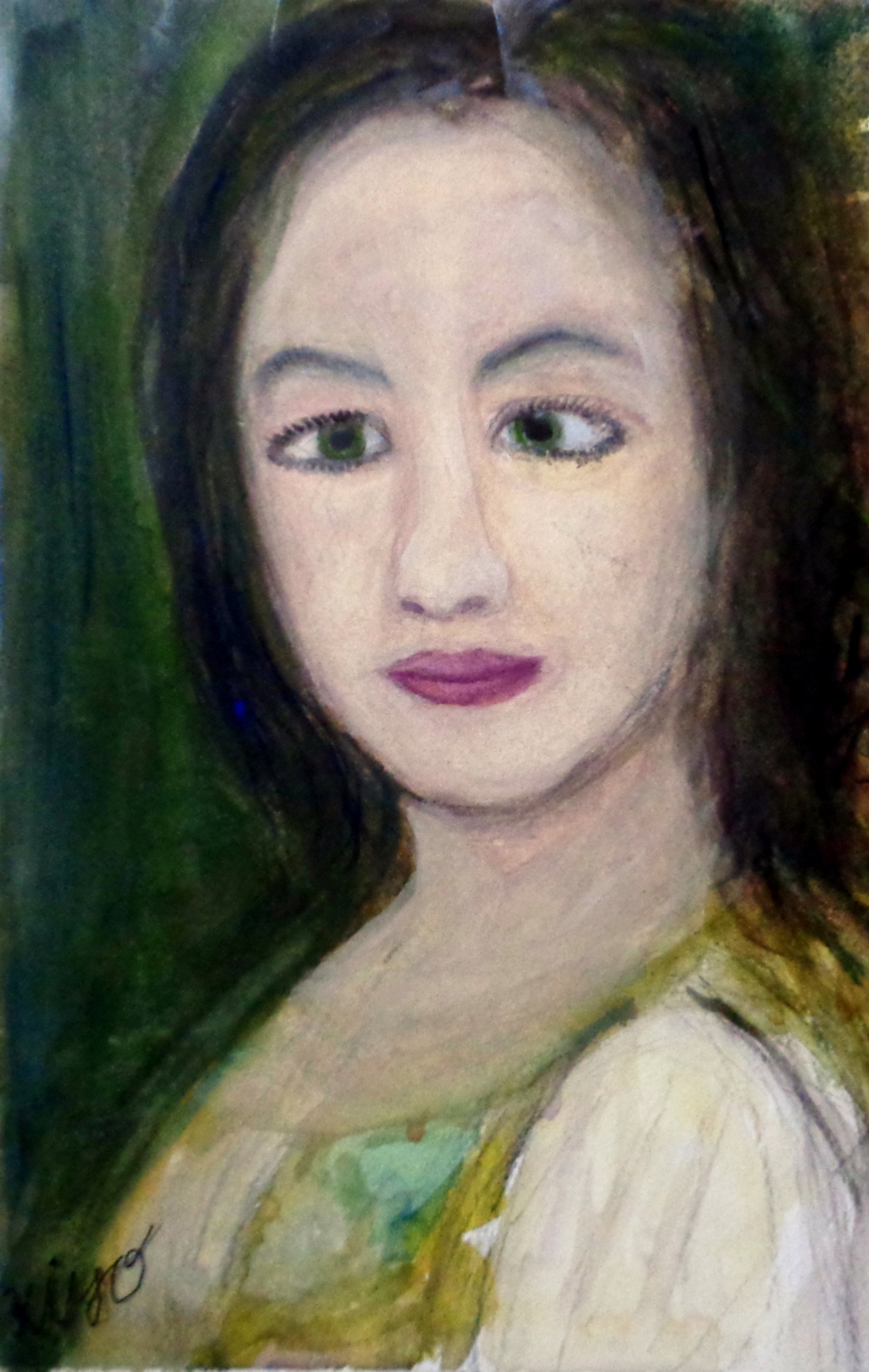 私の心の中の女性像｜塚本紀世一（水彩画家）