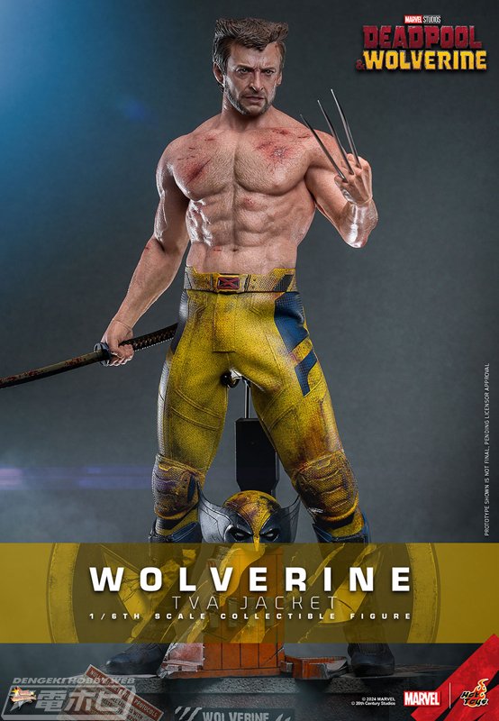 デッドプール＆ウルヴァリン』のウルヴァリンが、1/6スケール可動