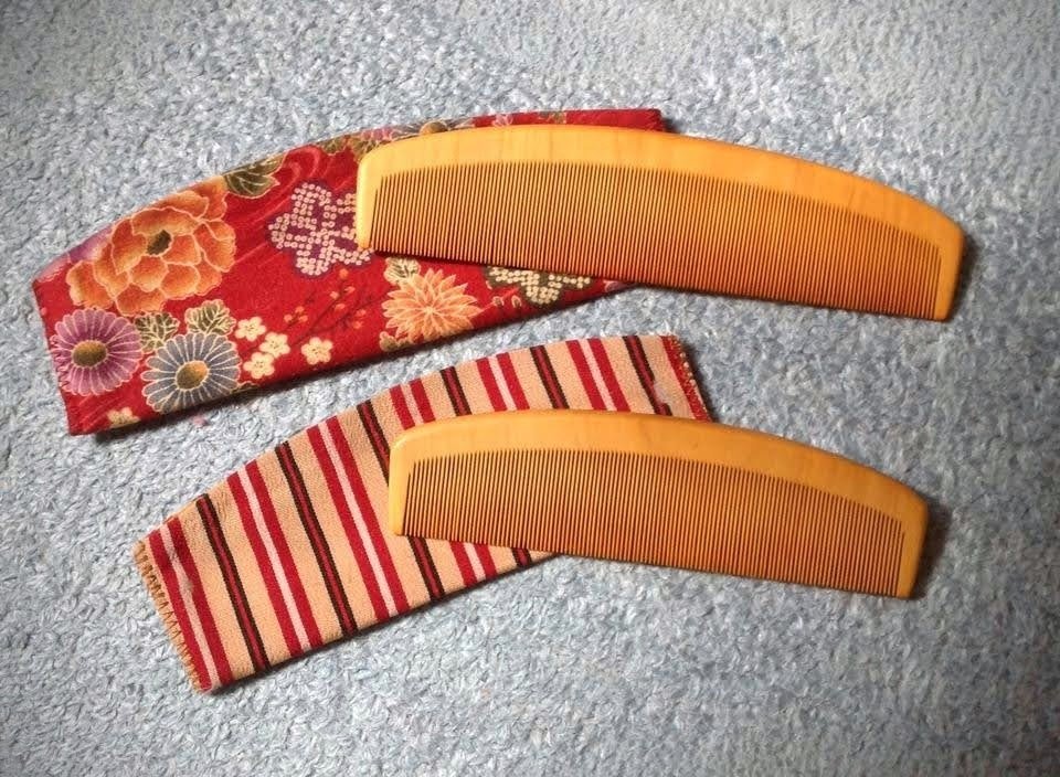 15年間愛用してきた『つげ櫛』のケースをリニューアル✨️｜月岡ユウキ