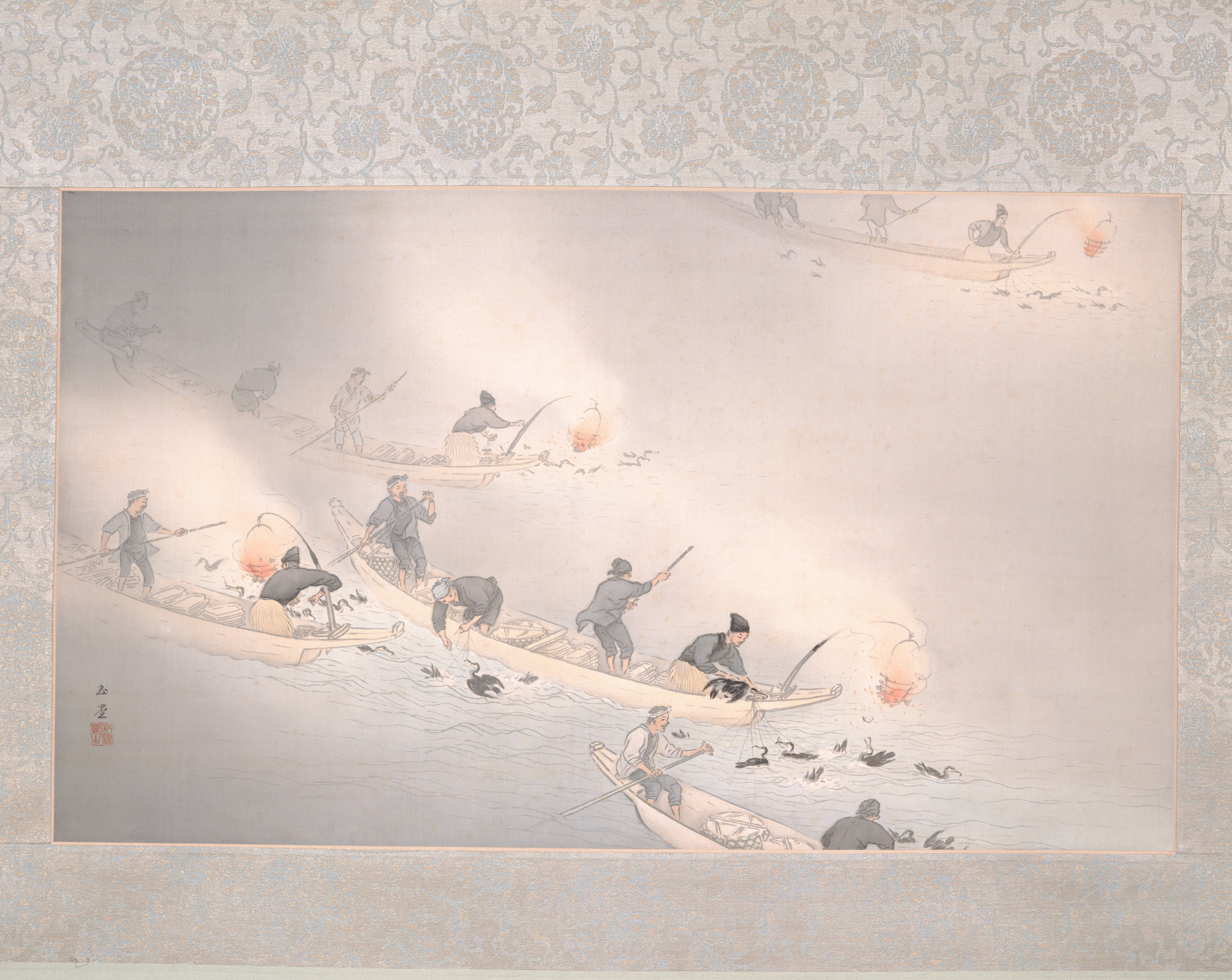 作品一覧】川合玉堂《鵜飼》｜講談社野間記念館