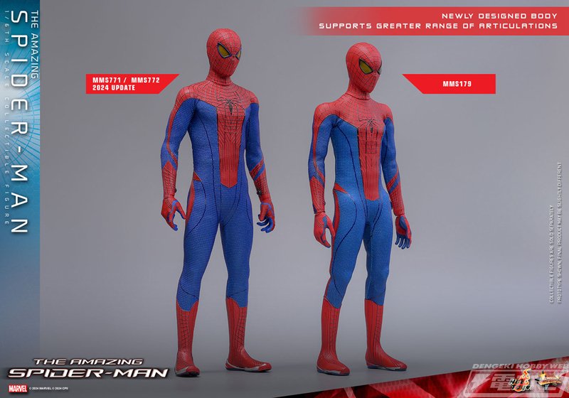 アメイジング・スパイダーマン』スパイダーマンの1/6スケール可動