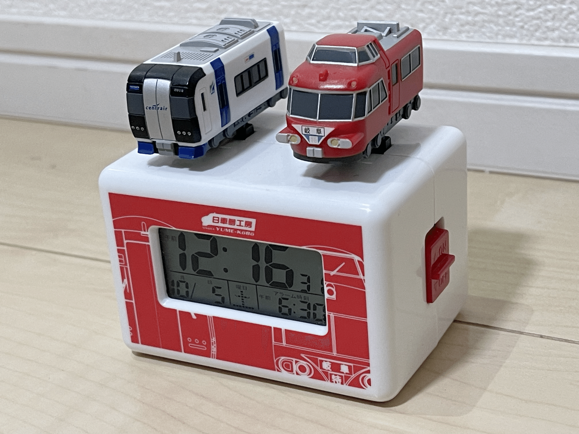 目覚まし時計 名鉄 メロック (メロディクロック) 〔日車夢工房〕 (7000