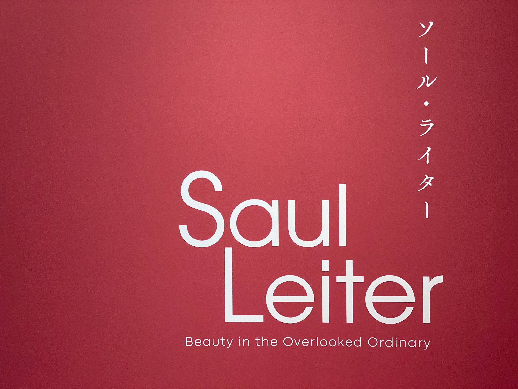 ソール・ライター「Beauty in the Overlooked Ordinary」(#1672)｜RURI