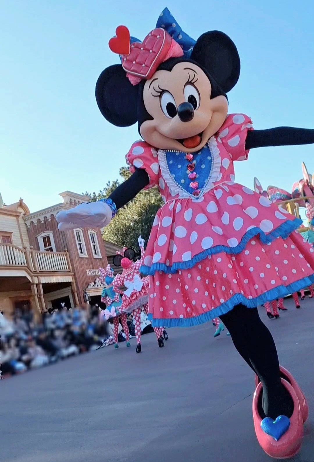 ディズニーパルパルーザ ミニーファンダーランドコスチューム一色