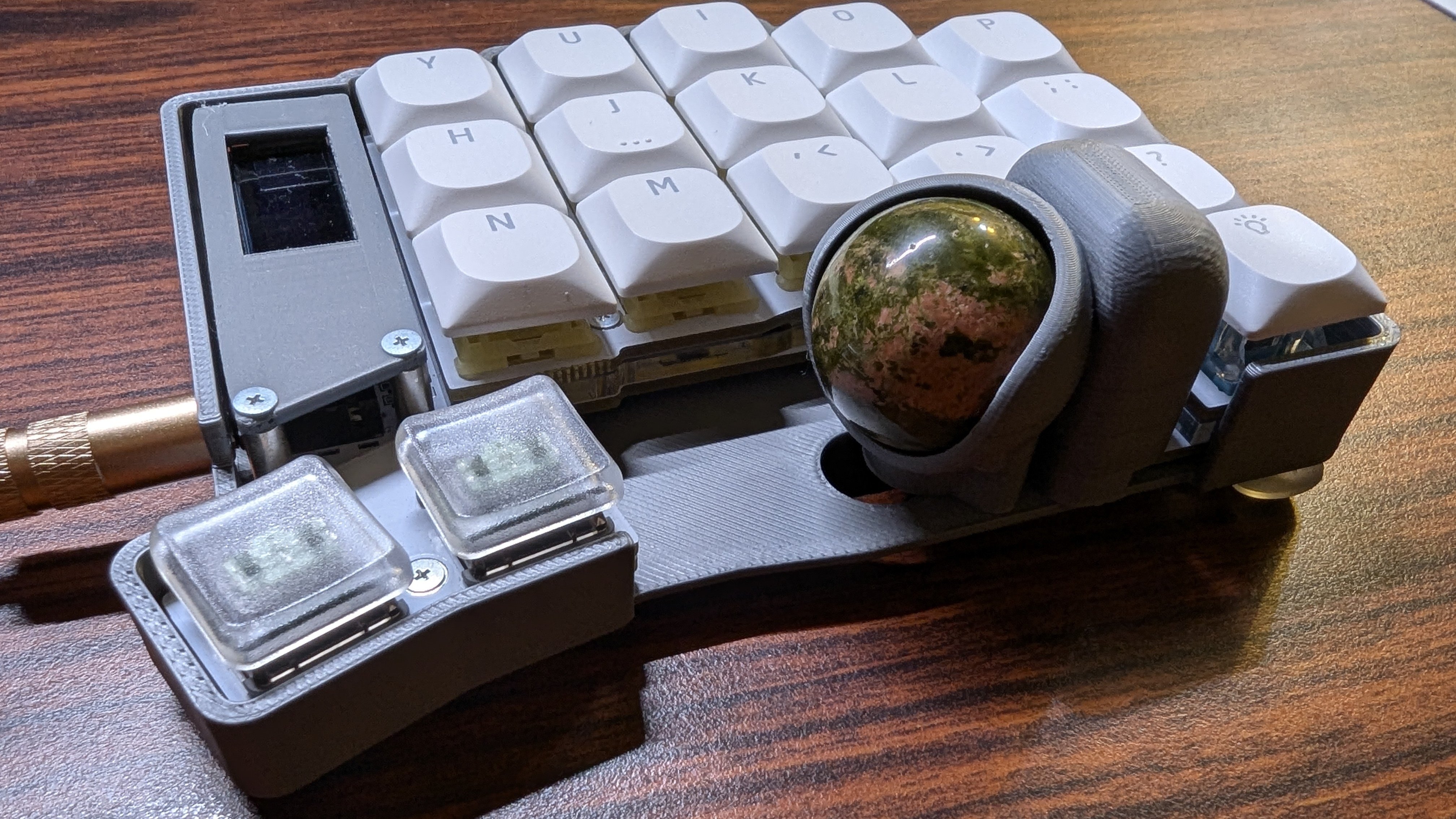 Keyball39 用 25 mm トラックボール選抜を実施してみた｜hyakum