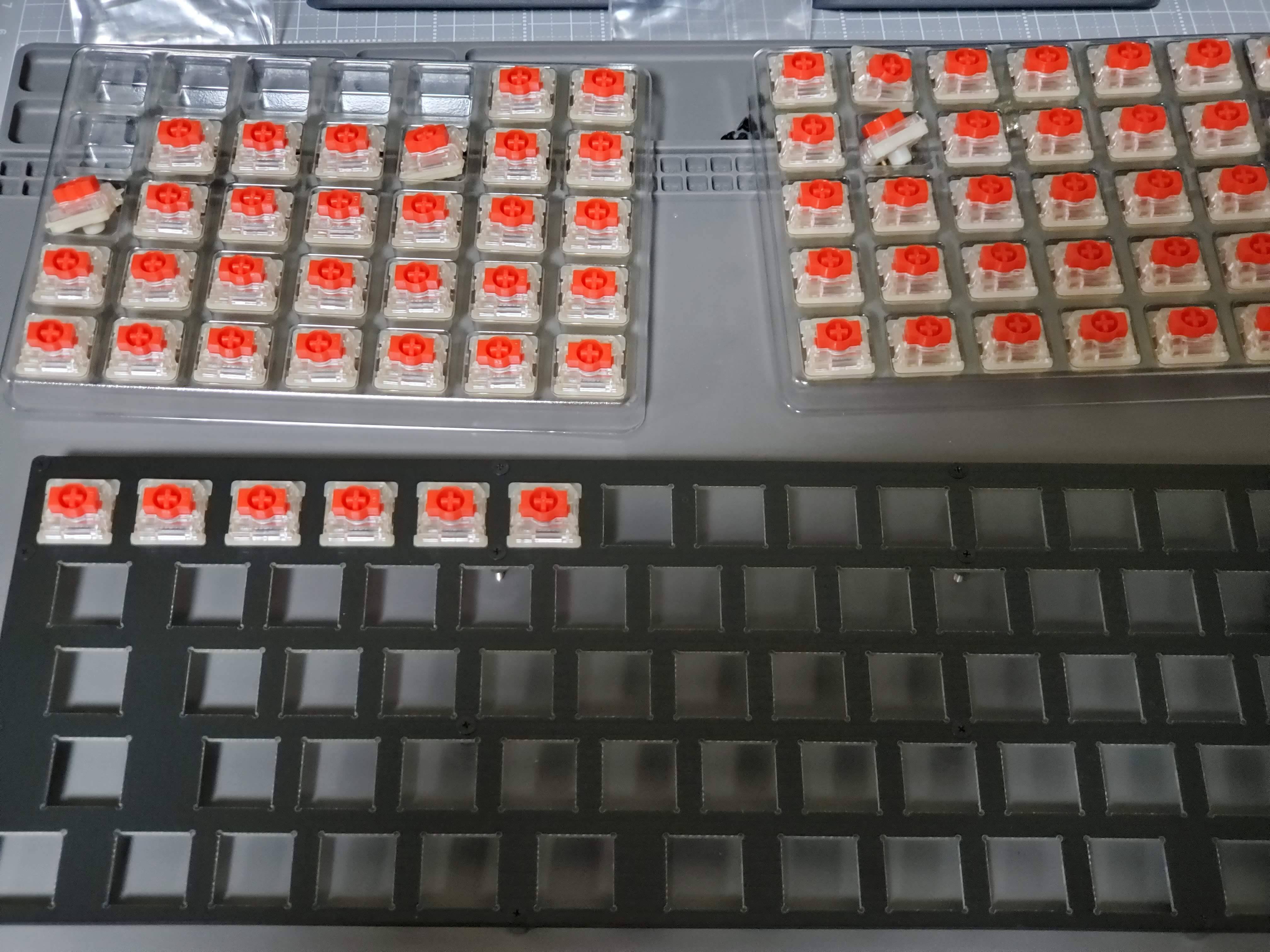 ビルドログ「Teihai70H」自作キーボードキット｜環