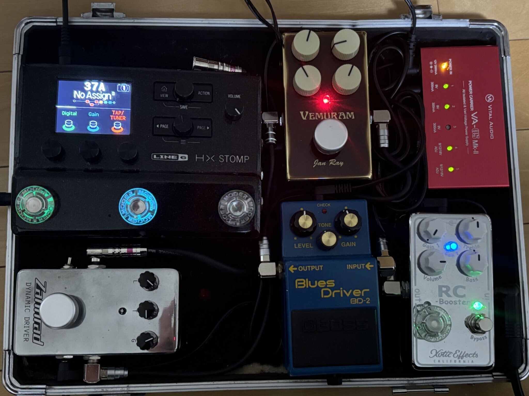 エフェクターボードの紹介｜ボン