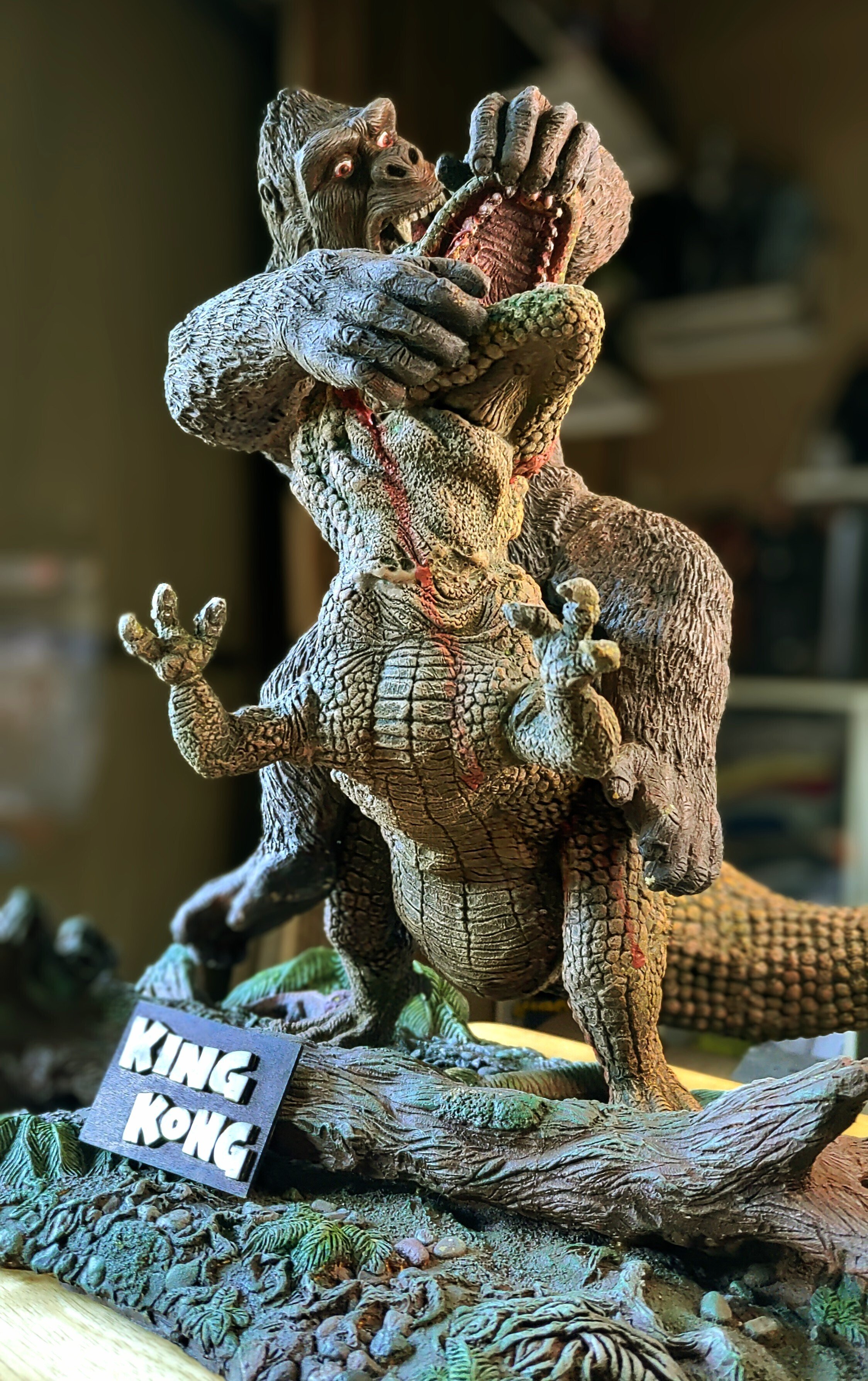 キングコング vs T-REX』 ガレージキット RESIN FROM THE GRAVE 製｜K3-O2