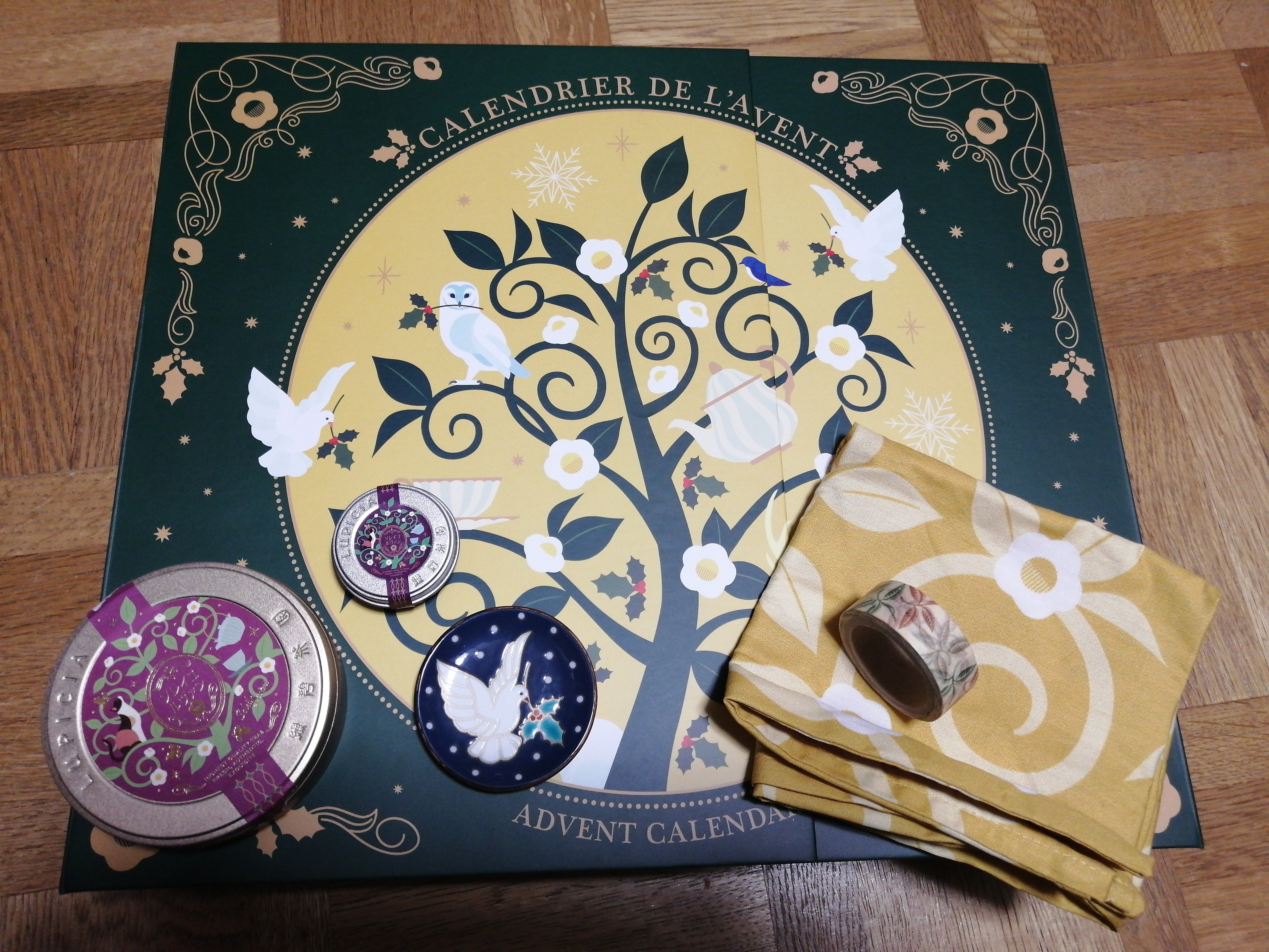 ルピシアのアドベンドカレンダー｜アカメガネ