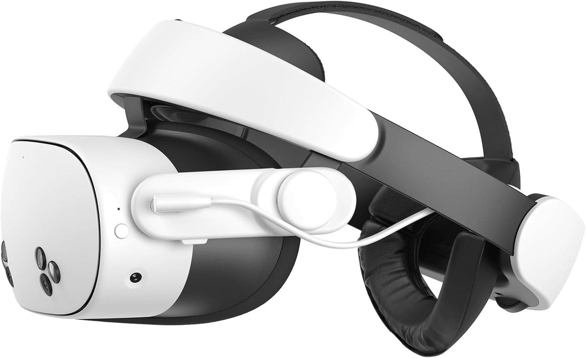 VRヘッドストラップで快適な装着感を実現 完璧なフィット感が、没入