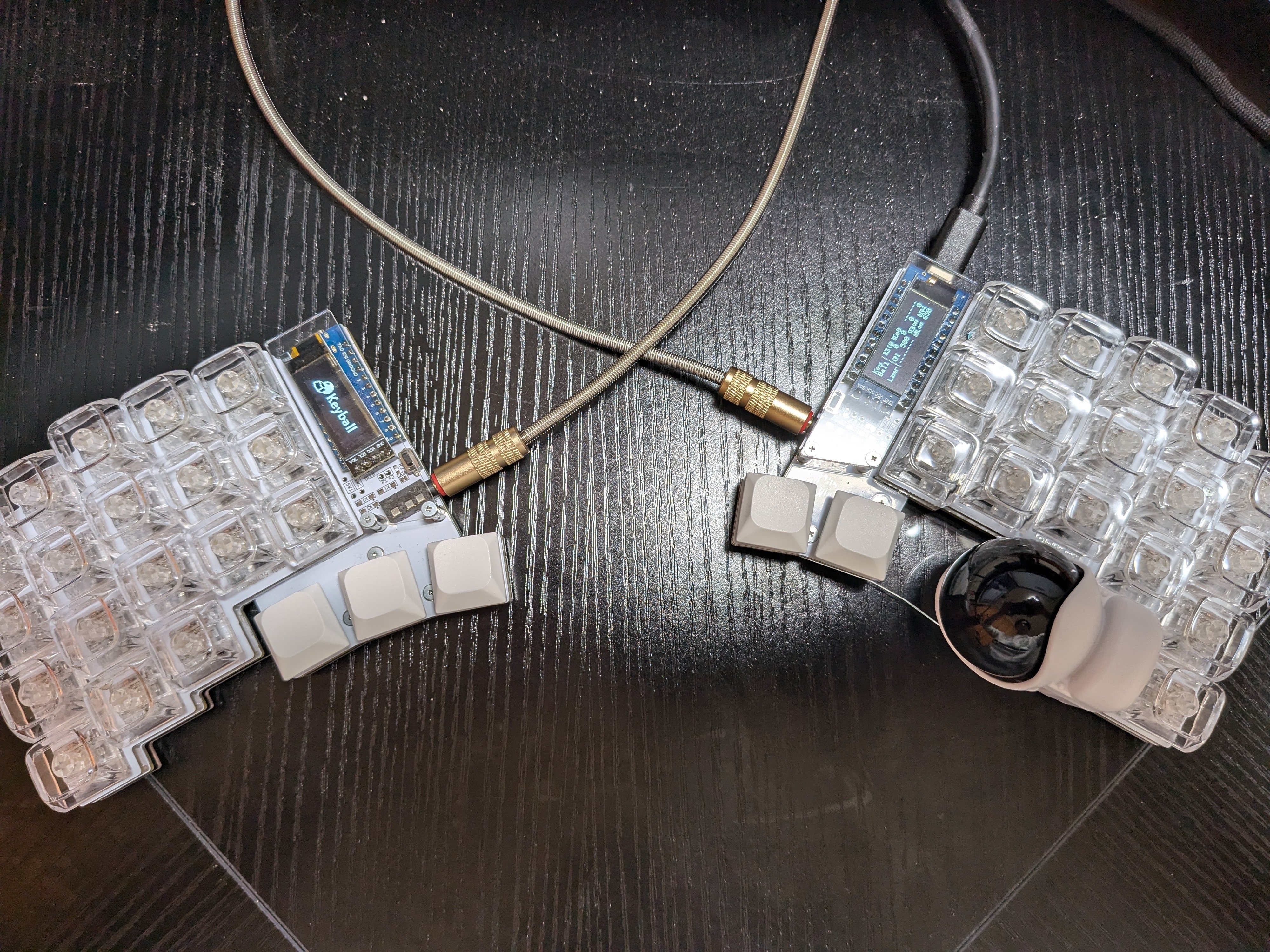 keyball39】トラックボール付き分割キーボード買ってみた｜ﾊﾑﾈﾅﾛ