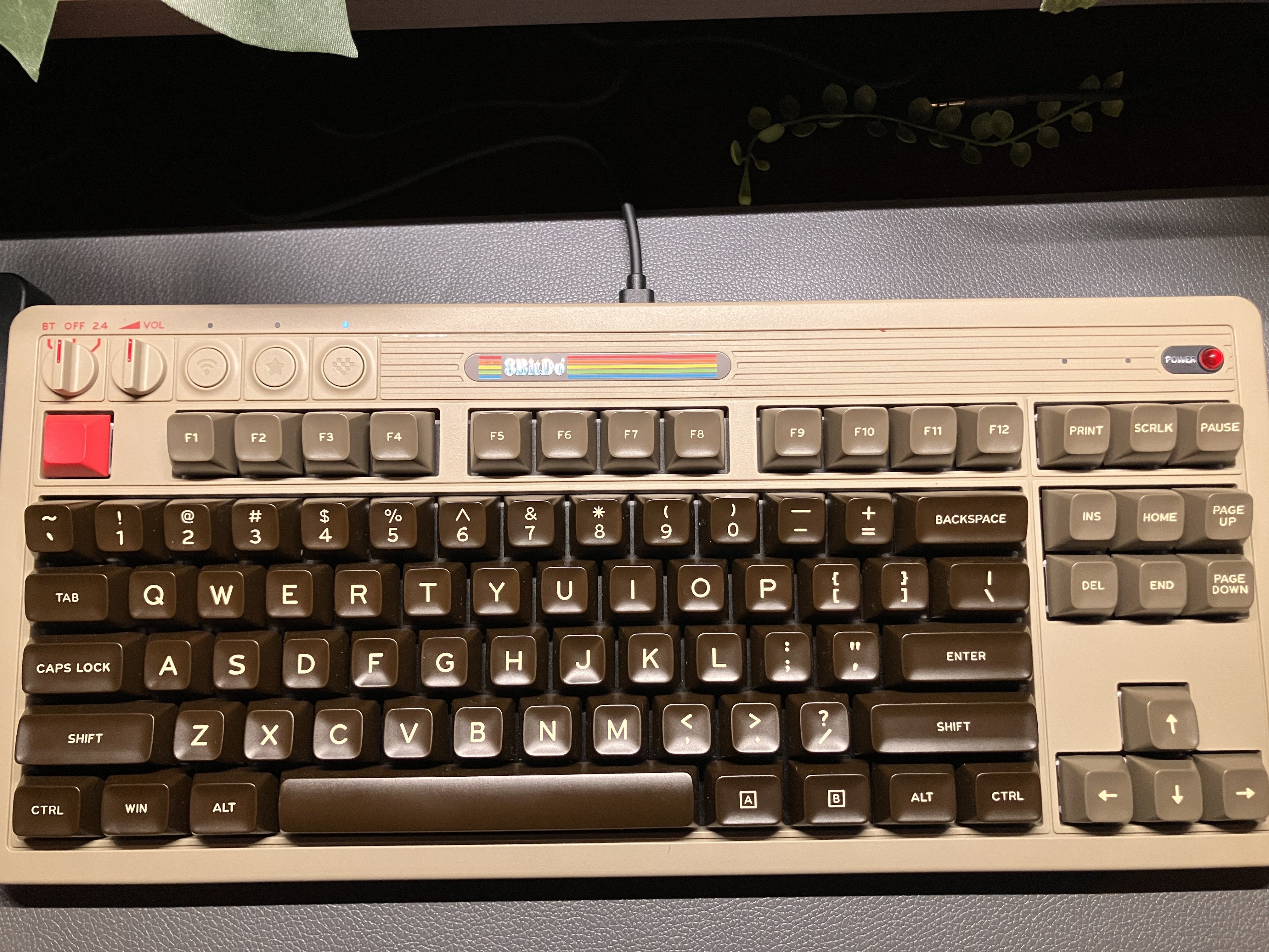 8Bitdo レトロ メカニカルキーボード】新しいキーボードを買ったので